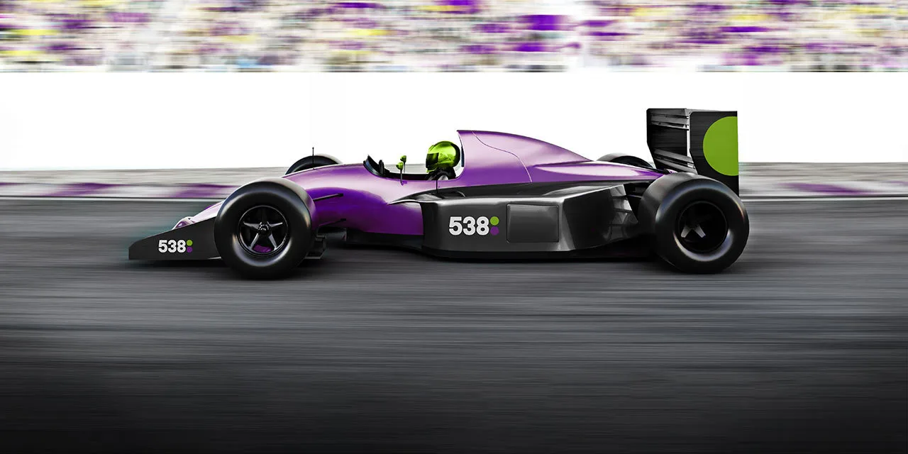 538 Official Event Supporter van Formula 1 Heineken Dutch Grand Prix 2020