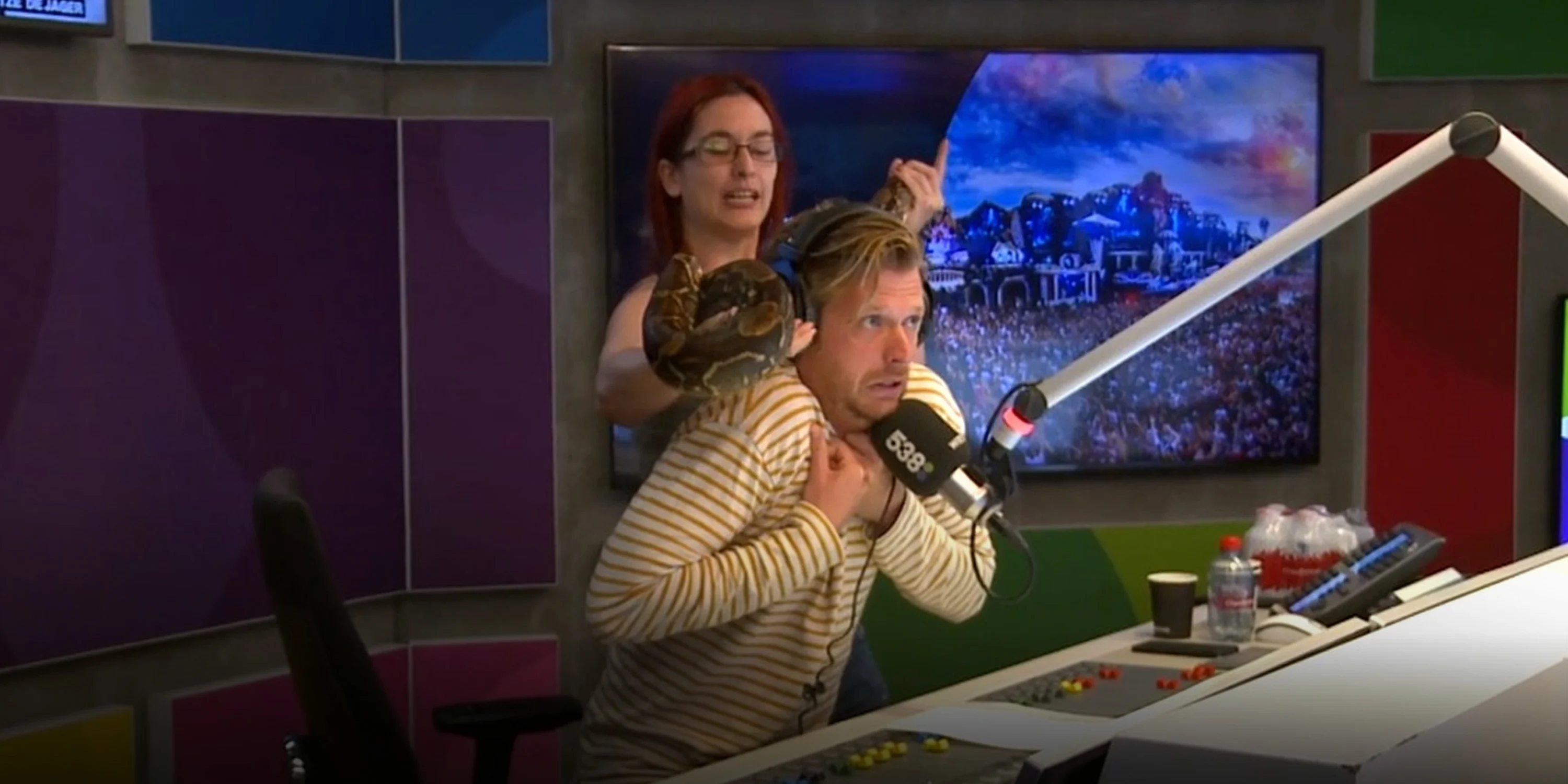 Wietze oog in oog met grootste angst!