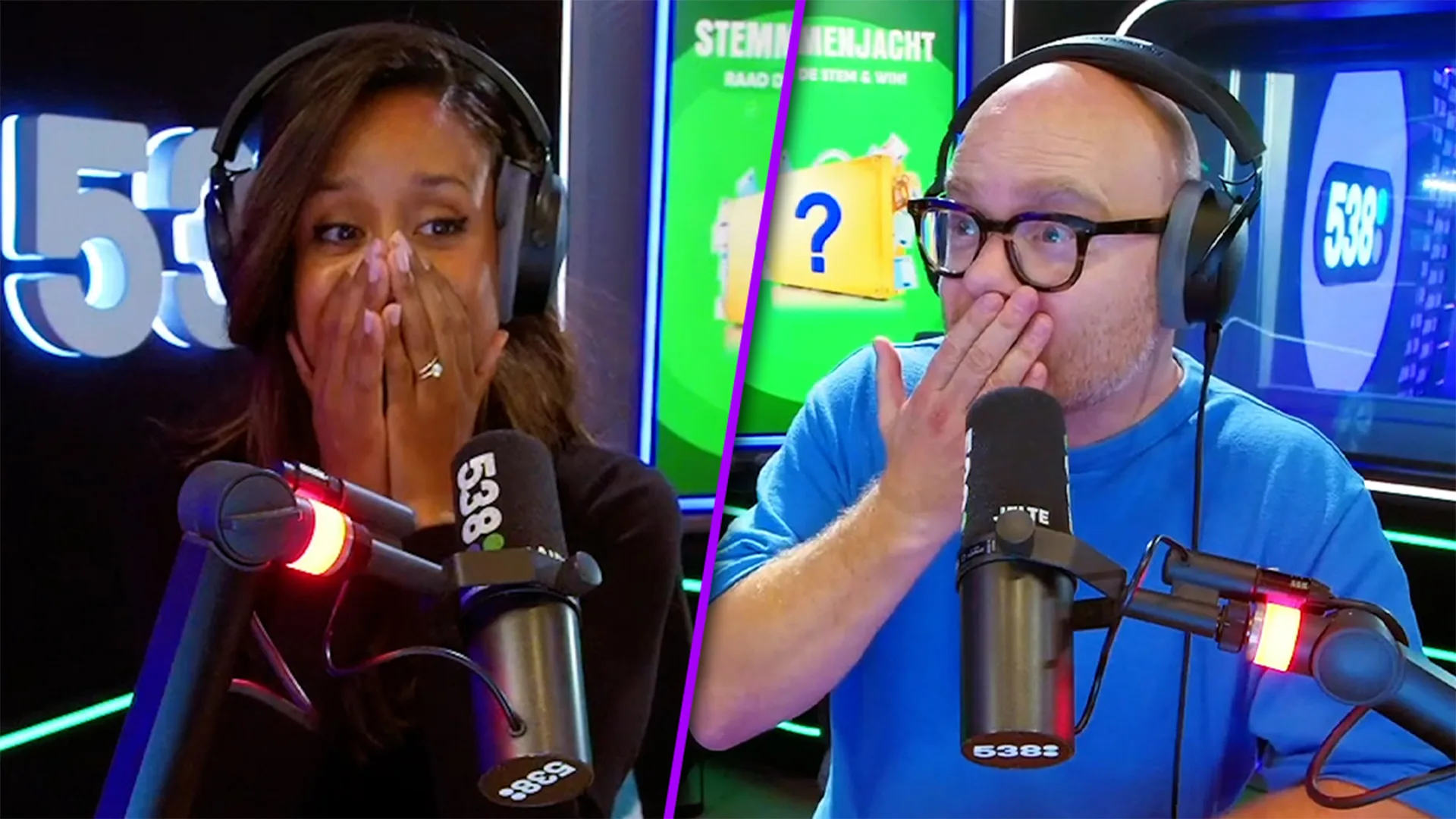 'Alles door de helft' namen ze bij deze scheiding wel héél serieus