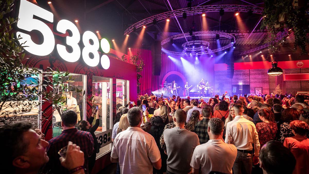 Radio 538 live vanaf De Vrienden van Amstel LIVE!