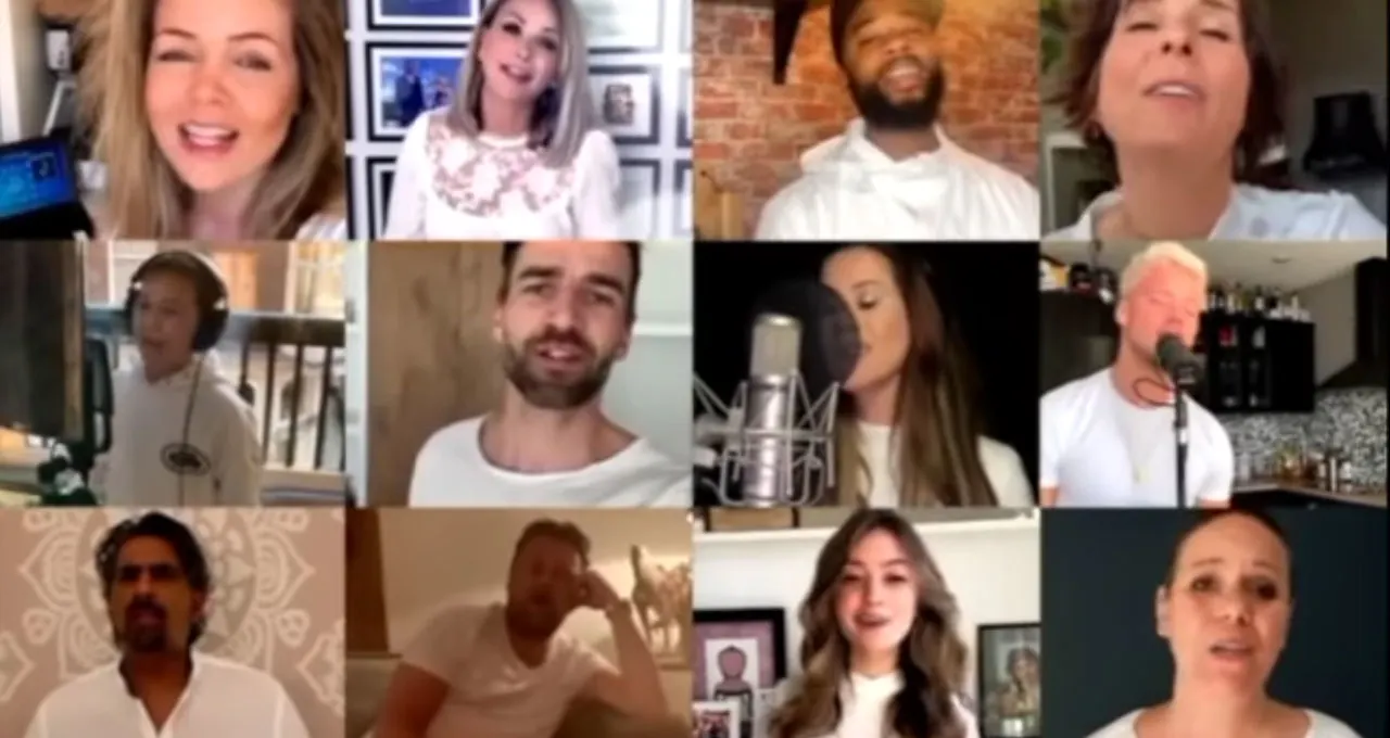 Dit is ‘m dan: het ‘coronalied’, gezongen door 100 BN’ers