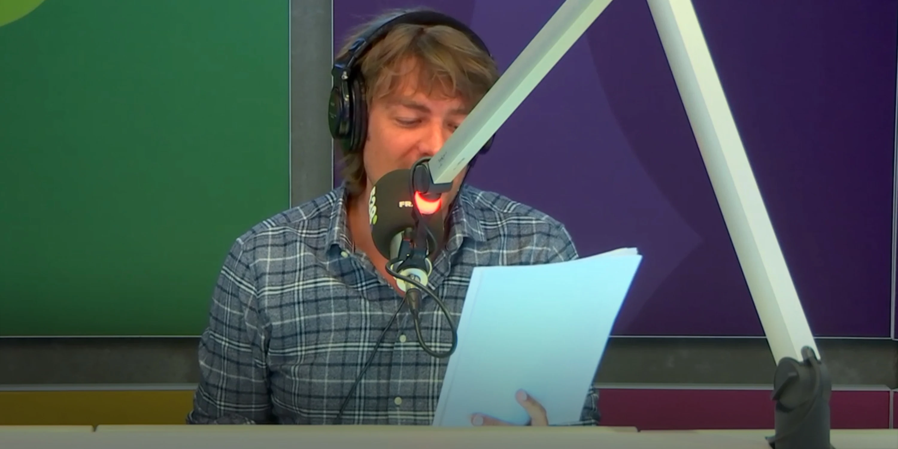 Lucas gaat zingen voor de koning