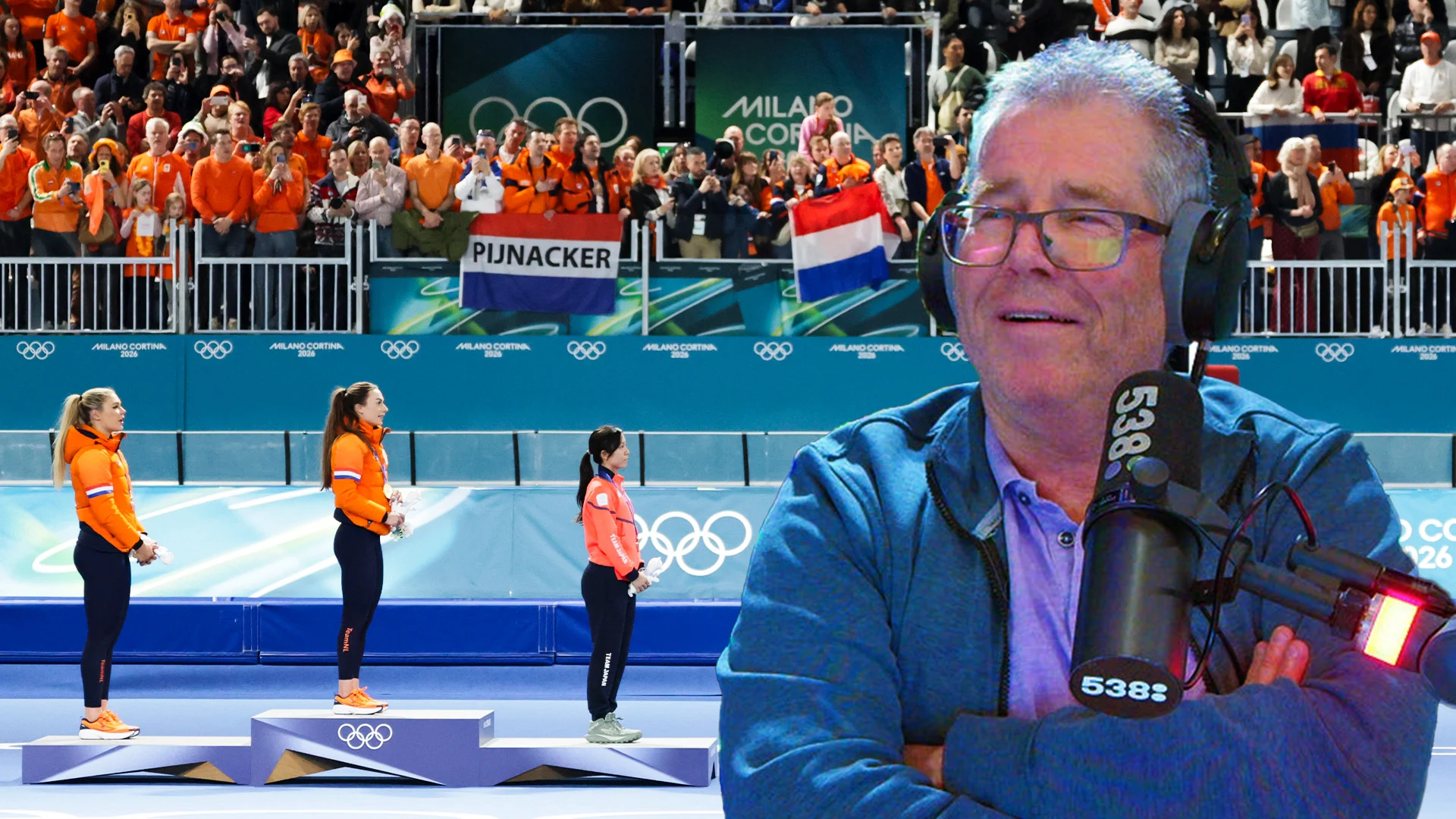 Het geheim achter de steeds terugkerende Pijnacker-vlag op de Spelen 🇳🇱