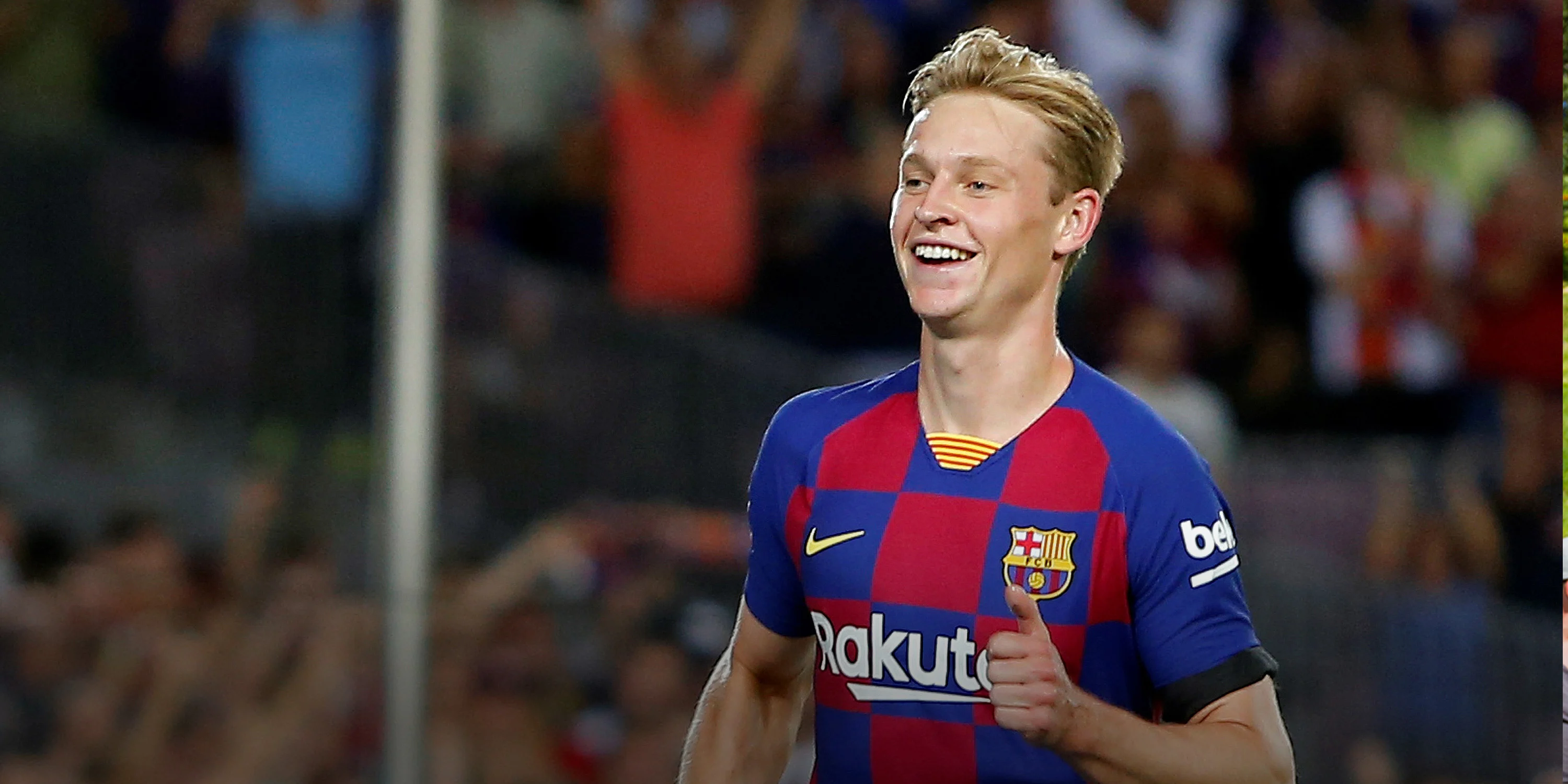 Vader van Frenkie de Jong is apetrots