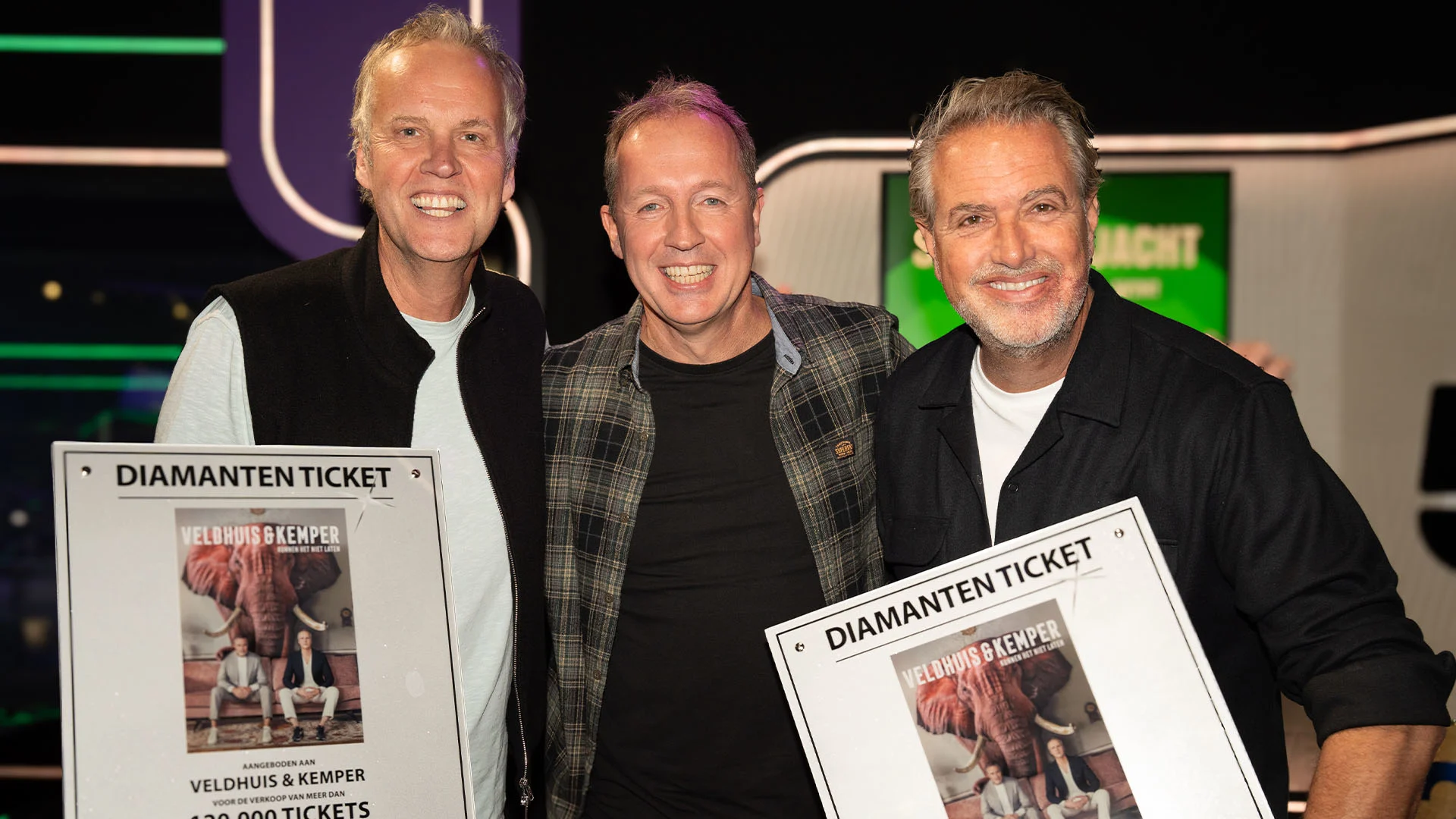 Veldhuis & Kemper doen Oud Worden Met Jou live bij Edwin Evers op Radio 538