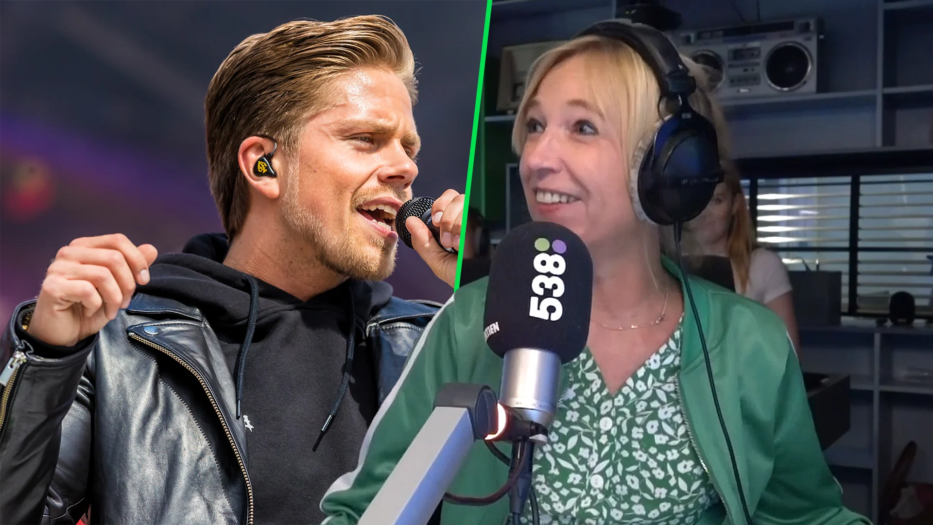 André Hazes spreekt voicemail in voor Florentien