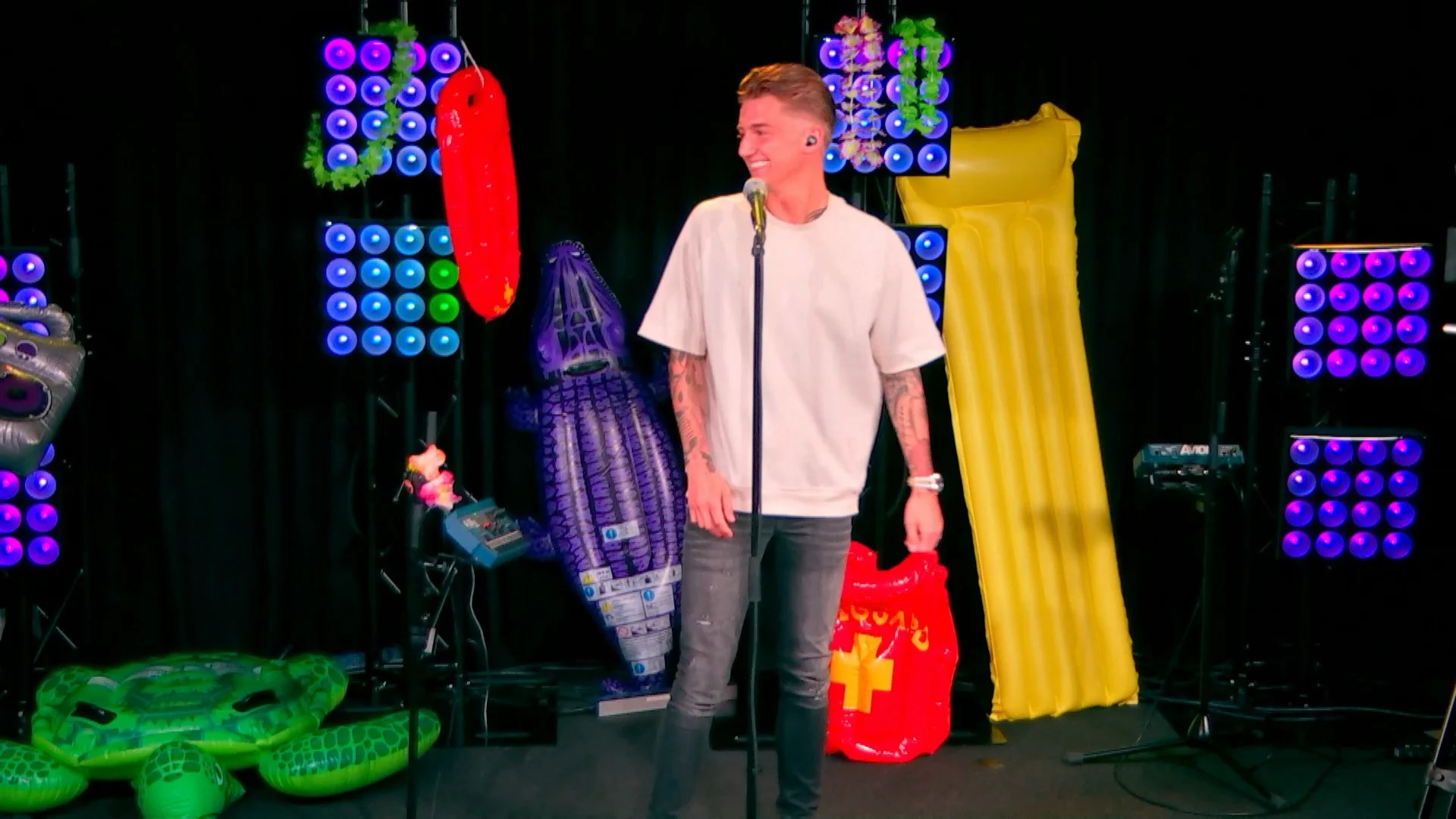 Mart Hoogkamer live met Ik Ga Zwemmen!