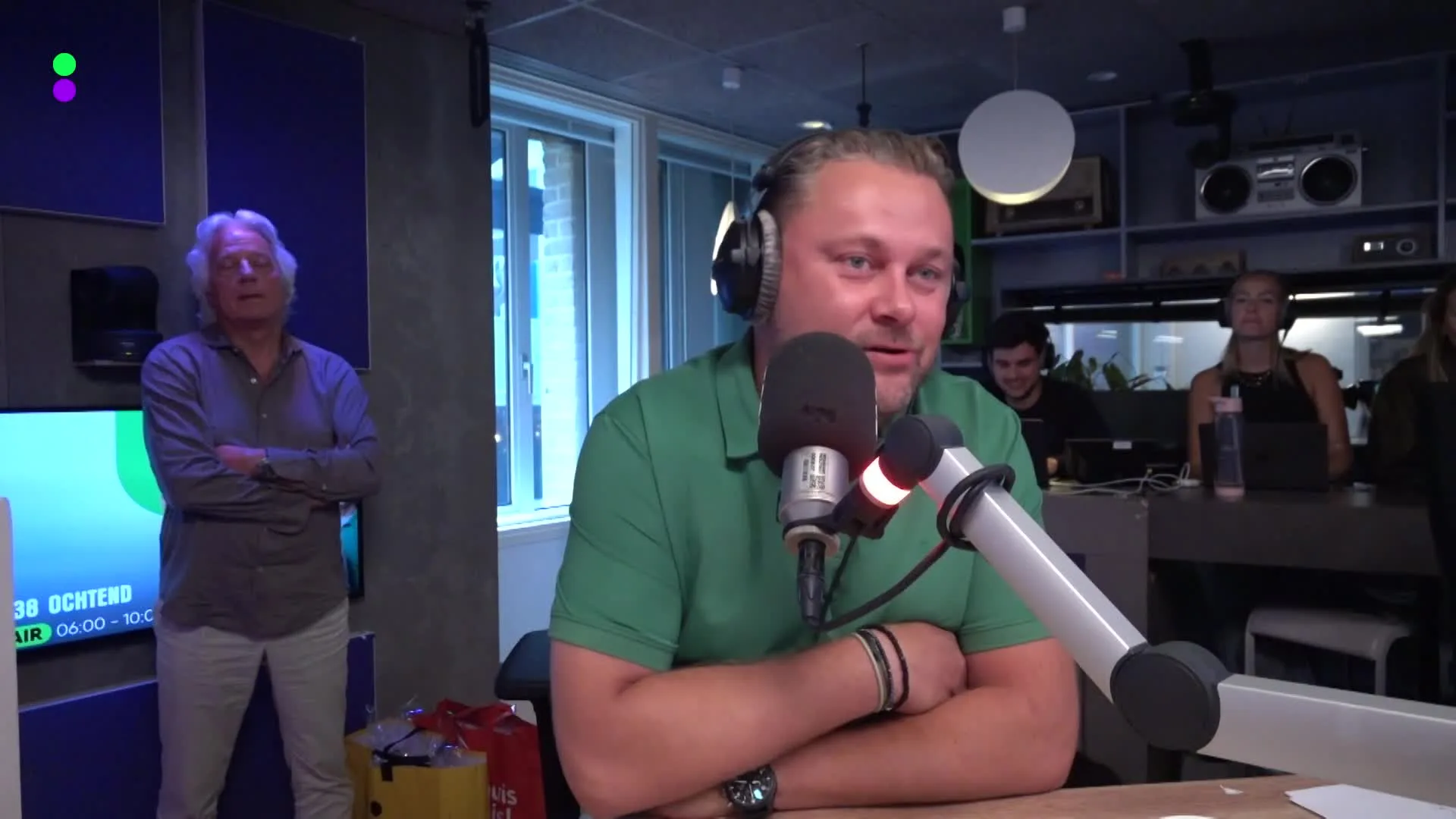 Wesly Bronkhorst bij De 538 Ochtend