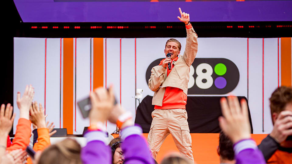 Mart Hoogkamer op 538 Koningsdag 2024