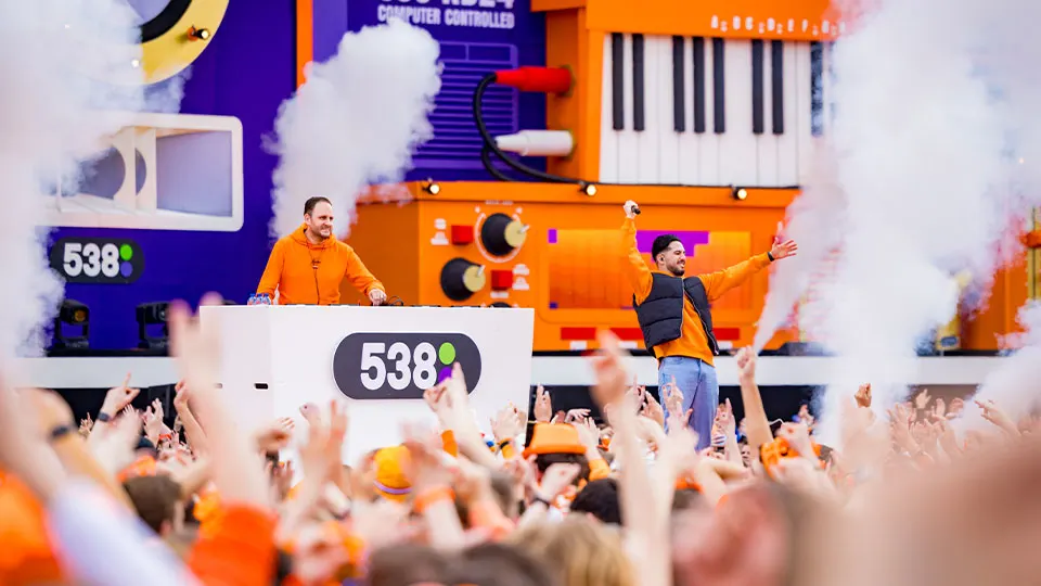 Chris Deluxe op 538 Koningsdag 2024