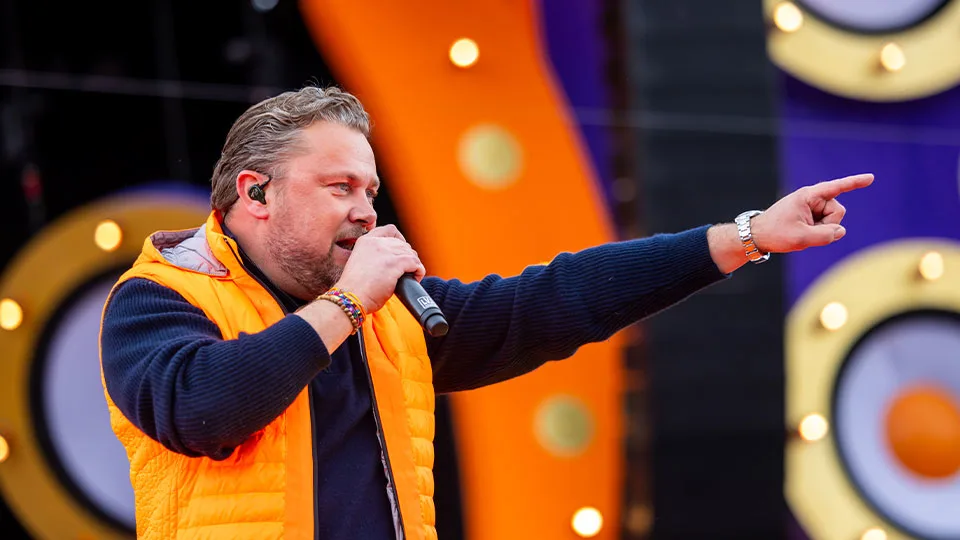 Wesly Bronkhorst op 538 Koningsdag 2024