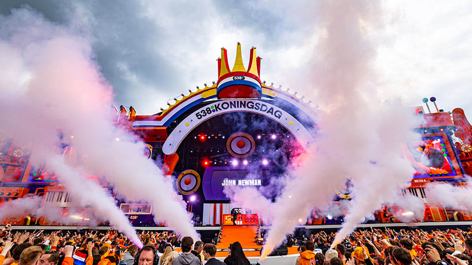 John Newman op 538 Koningsdag 2024