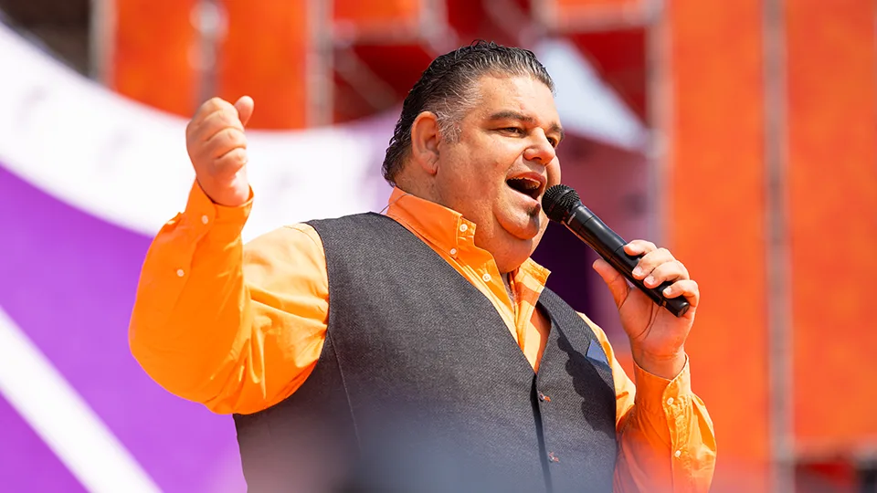 Django Wagner op 538 Koningsdag