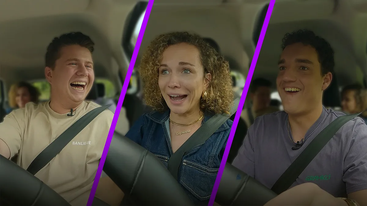 Bas, Dylan en Eva doen opnieuw rijexamen