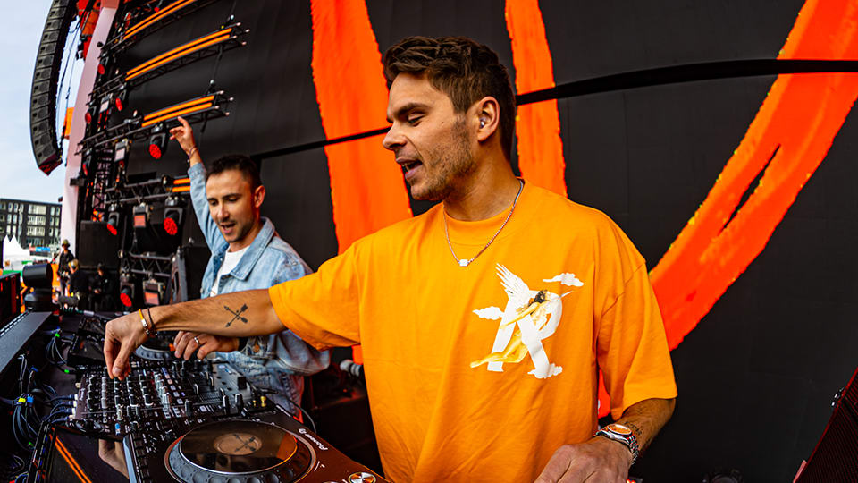 Lucas & Steve op 538 Koningsdag