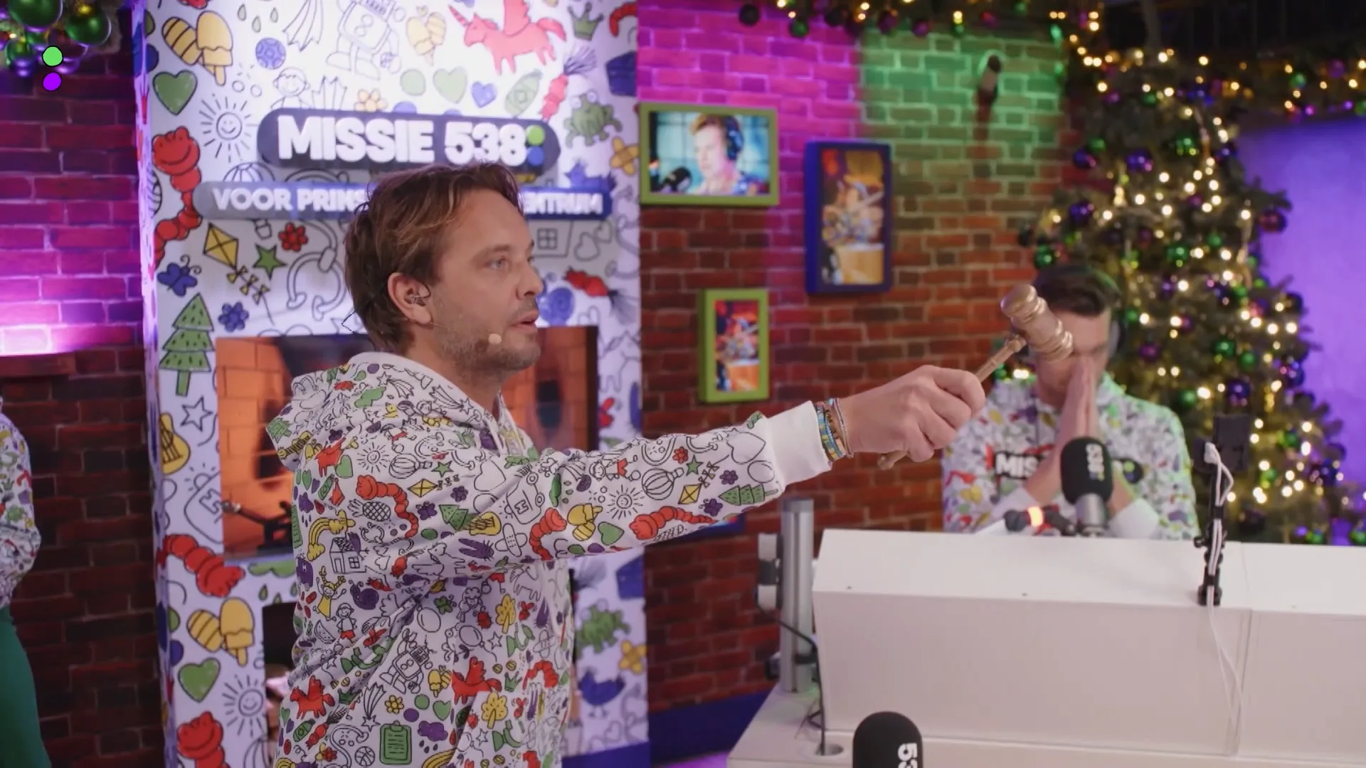 Bas Smit stunt tijdens de eerste Missie 538 Veiling