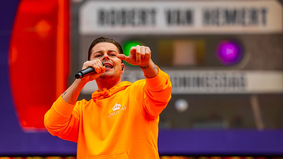 Robert van Hemert live op 538 Koningsdag 2024