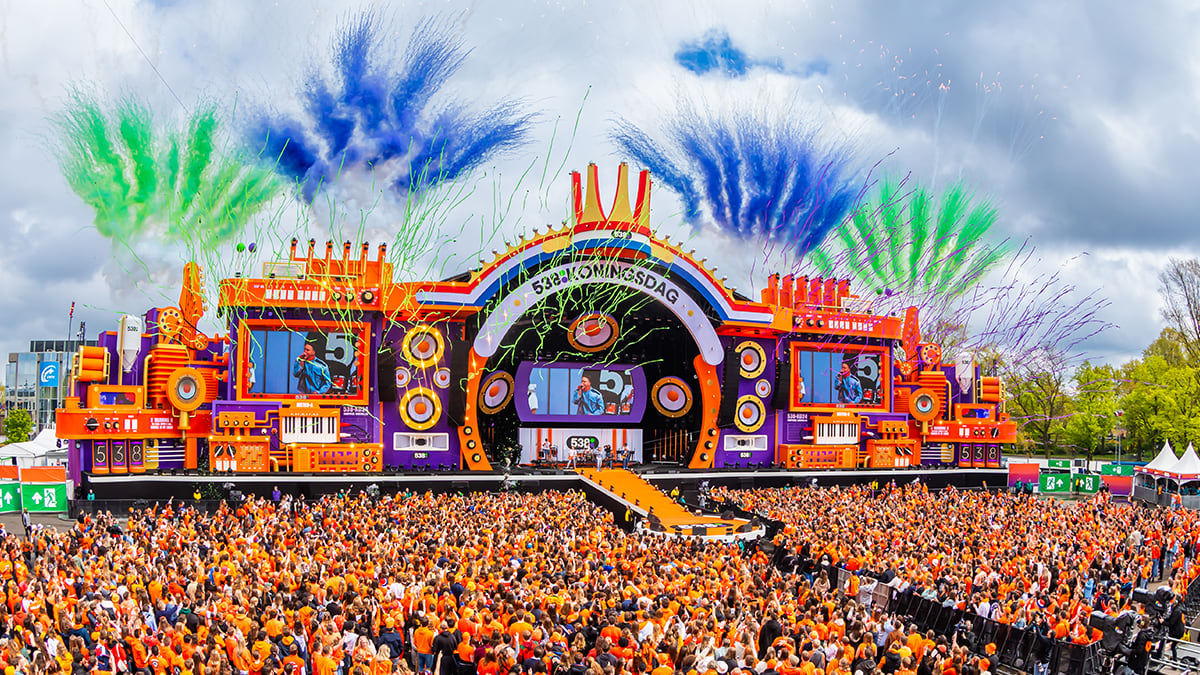 Kijk hier live mee naar 538 Koningsdag! 🧡