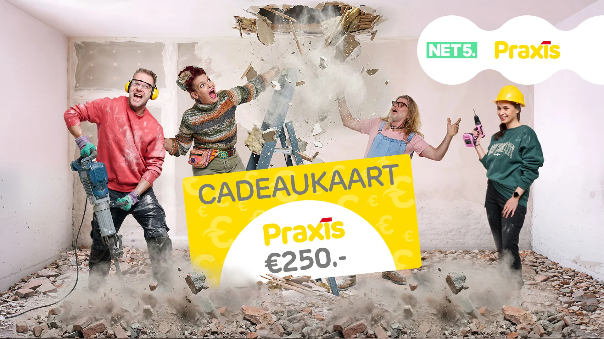 Maak kans op een Praxis cadeaukaart t.w.v. €250! 🛠️