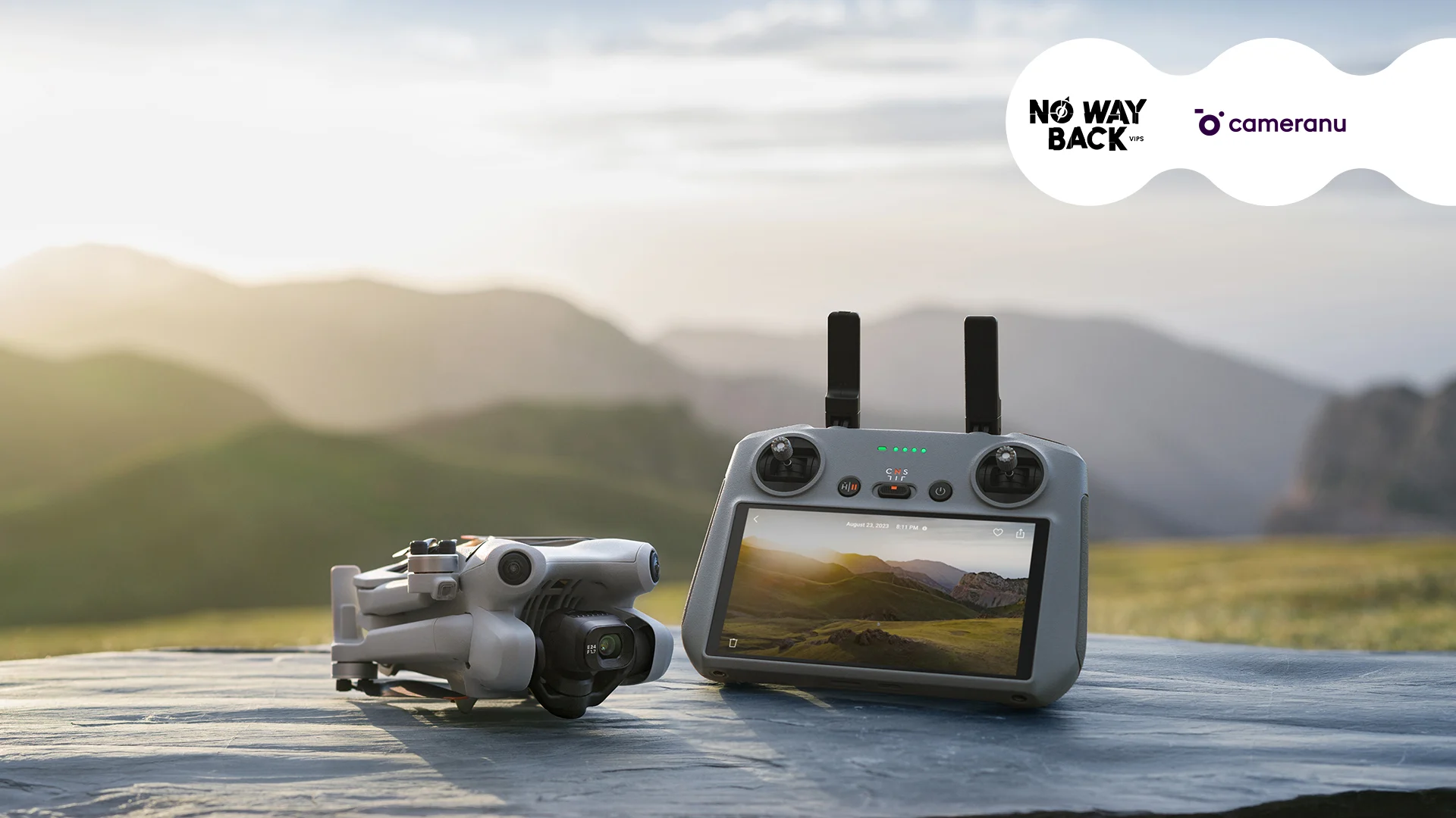 Maak kans op een Cameranupakket, inclusief waardebon en €200 korting op de DJI Mini 4 Pro