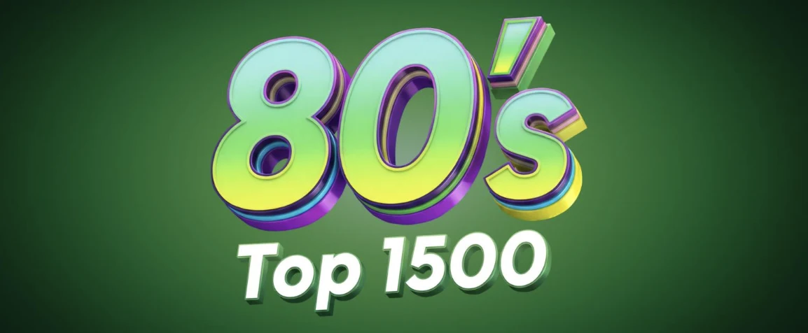 Radio 10 presenteert de 80’s Top 1500.