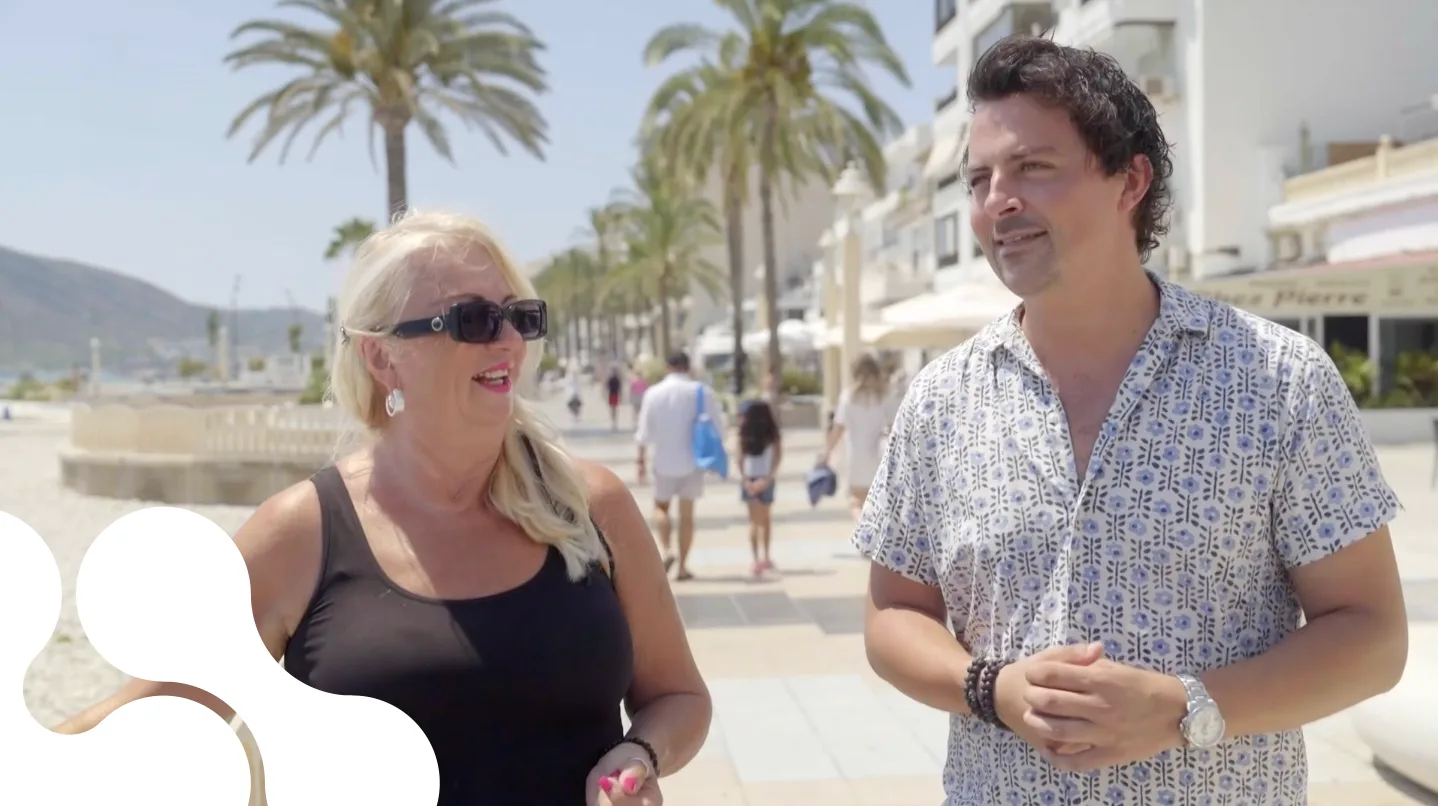 Realityserie op sbs6 voor Winter Vol Liefde Mike en Monique.