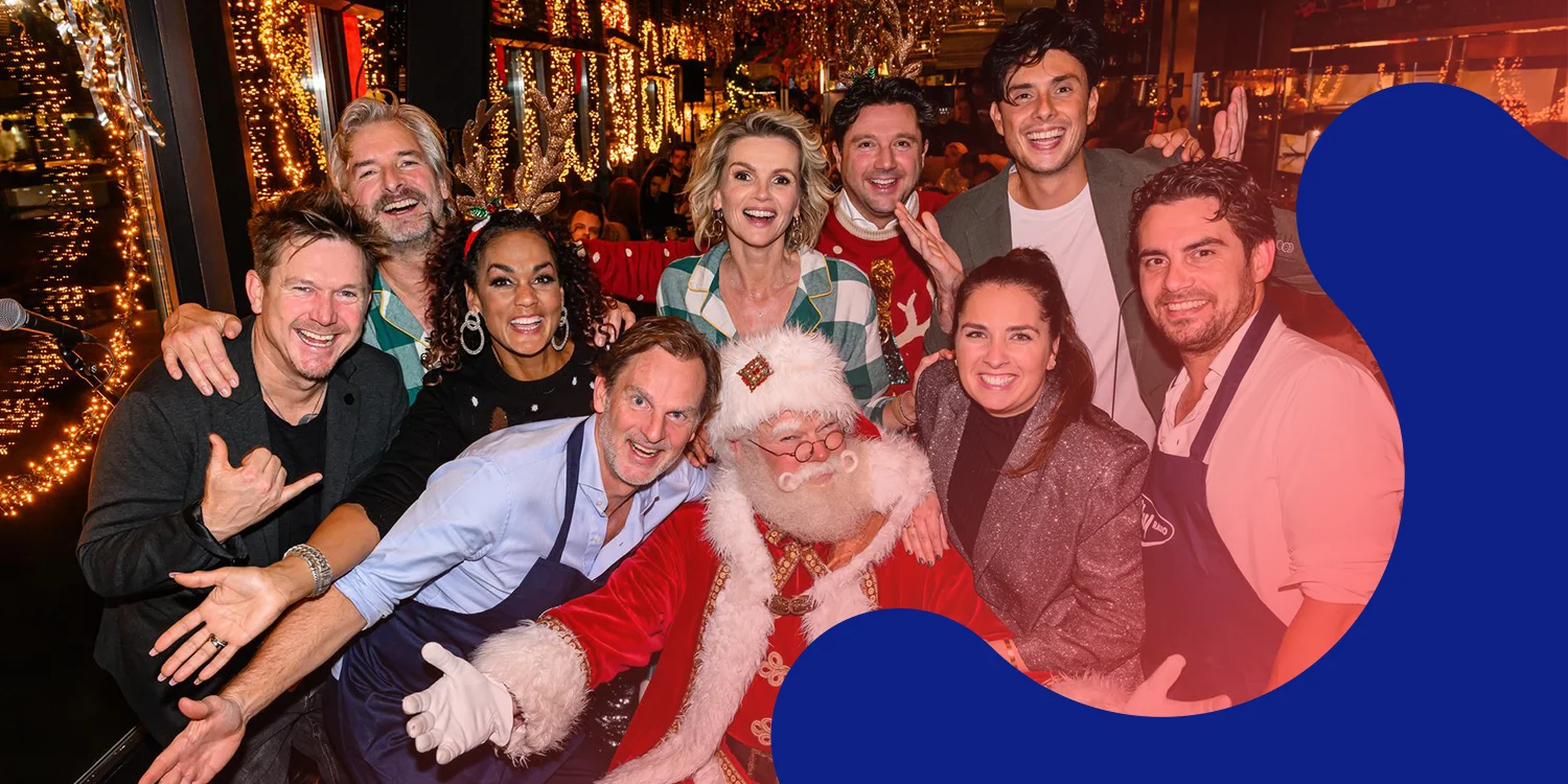 Victor Reinier en Tooske Ragas winnen culinaire strijd Sky Radio Charity Diner.