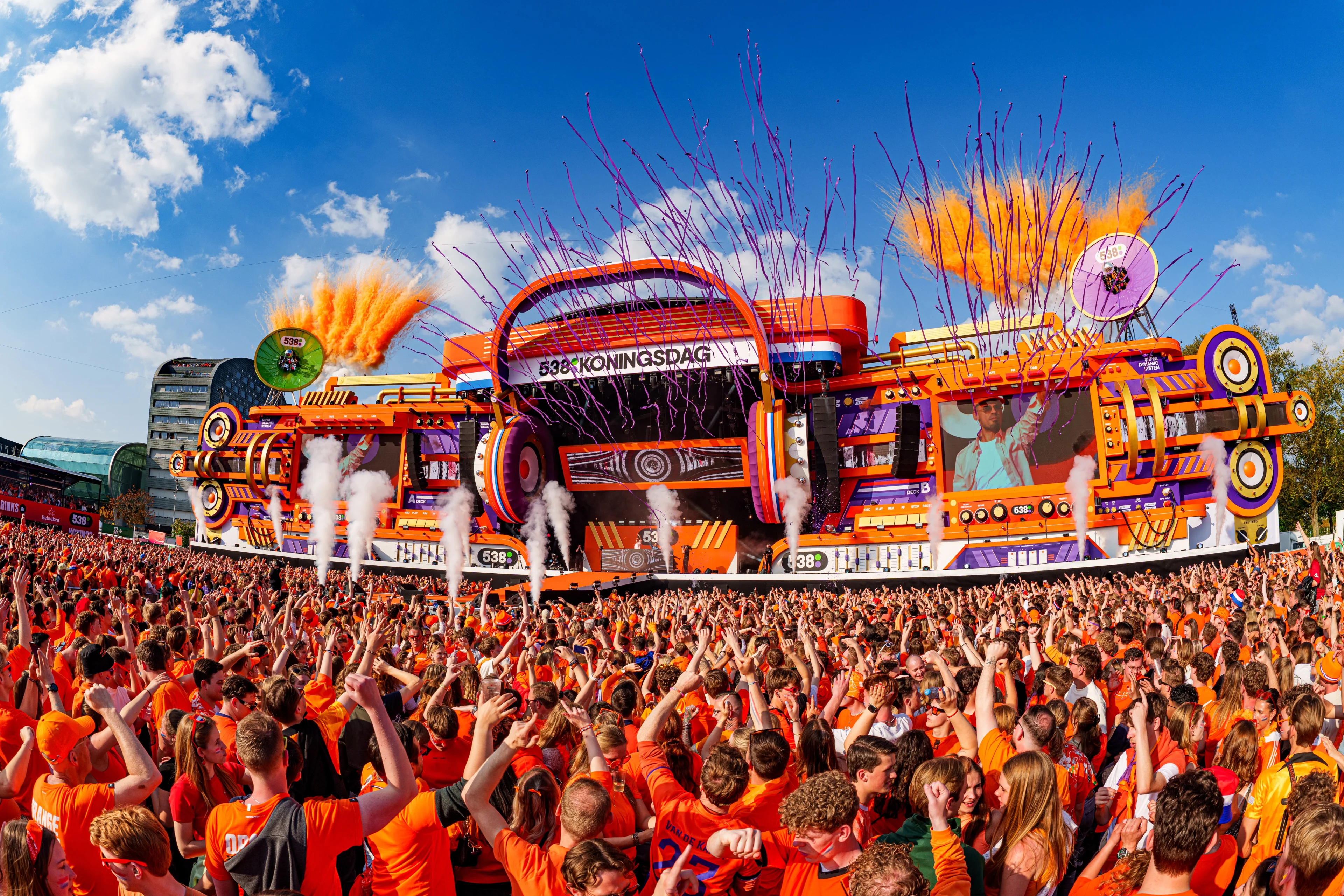 538 Koningsdag keert terug naar Breda met meer dan 30 artiesten.