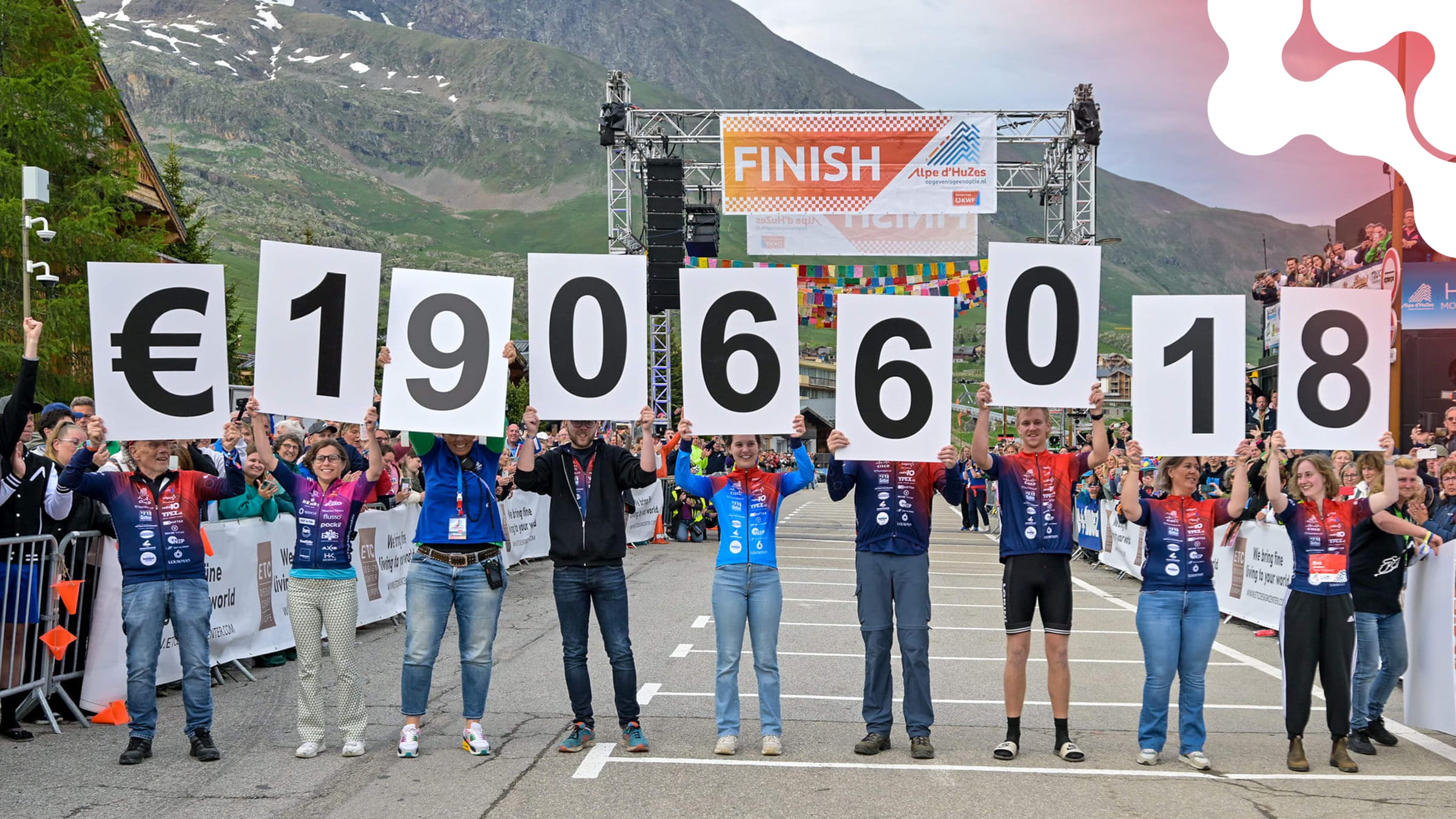 Talpa Network in actie voor Alpe d’HuZes: record opbrengst!