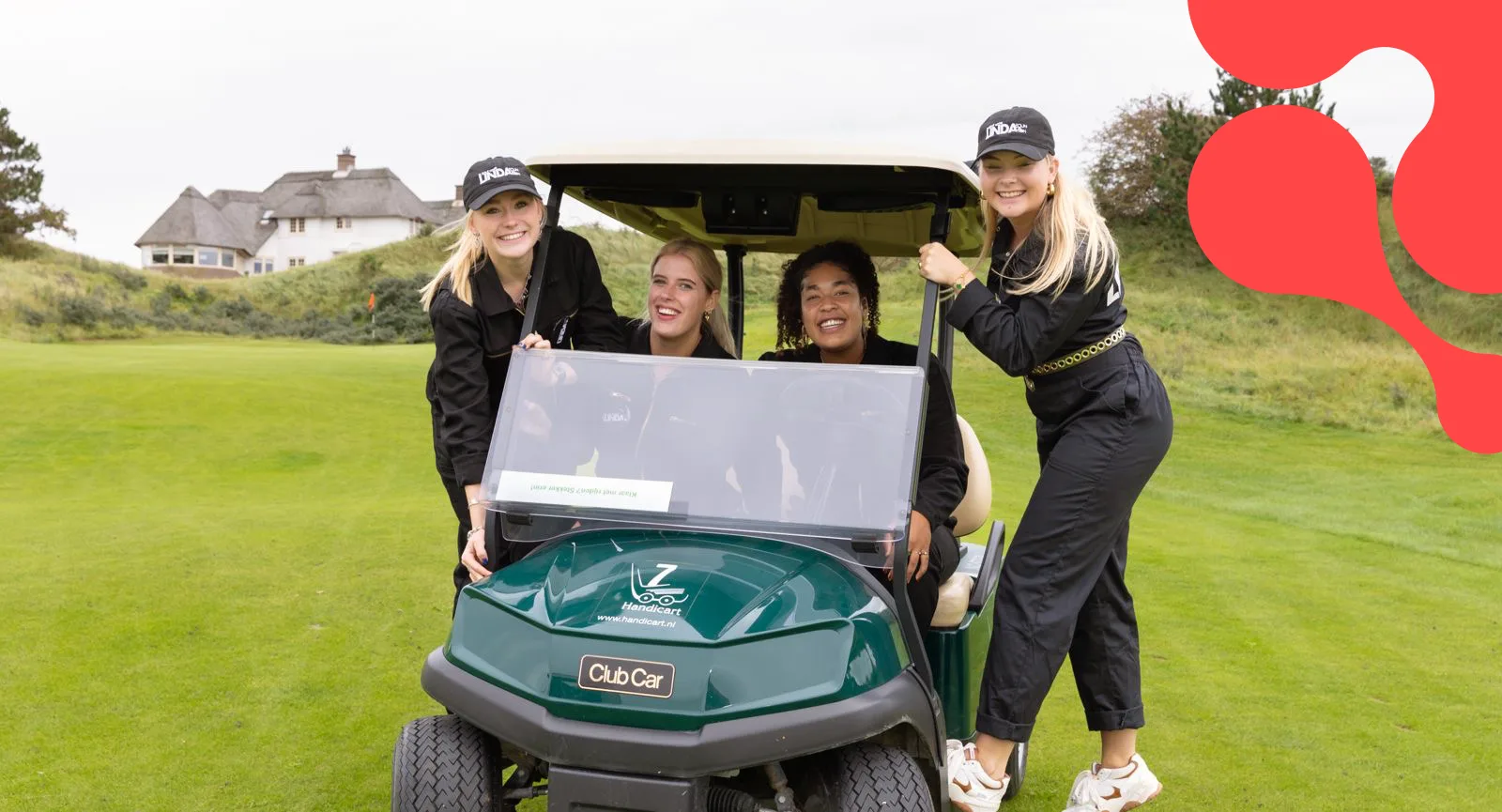 Golfen voor het goede doel: wij golfen voor LINDA.foundation.