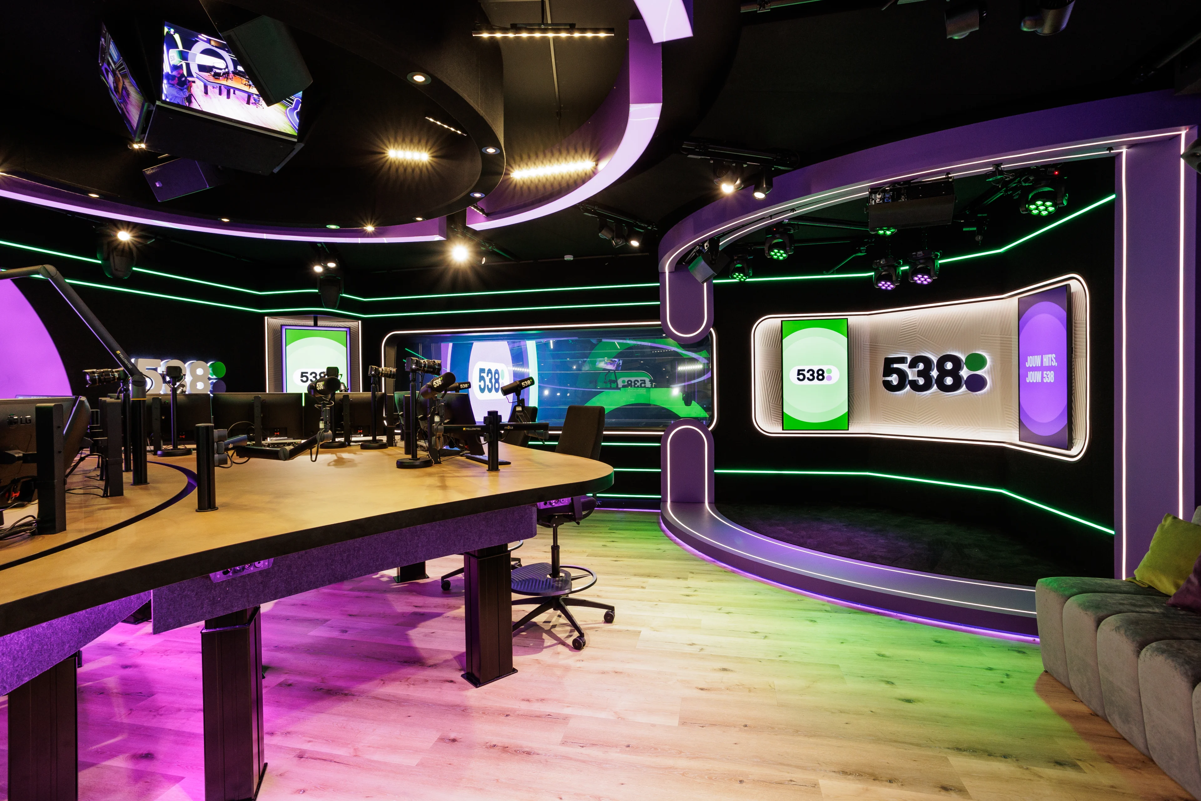 Creativiteit en technologie komen samen in de gloednieuwe 538 studio!