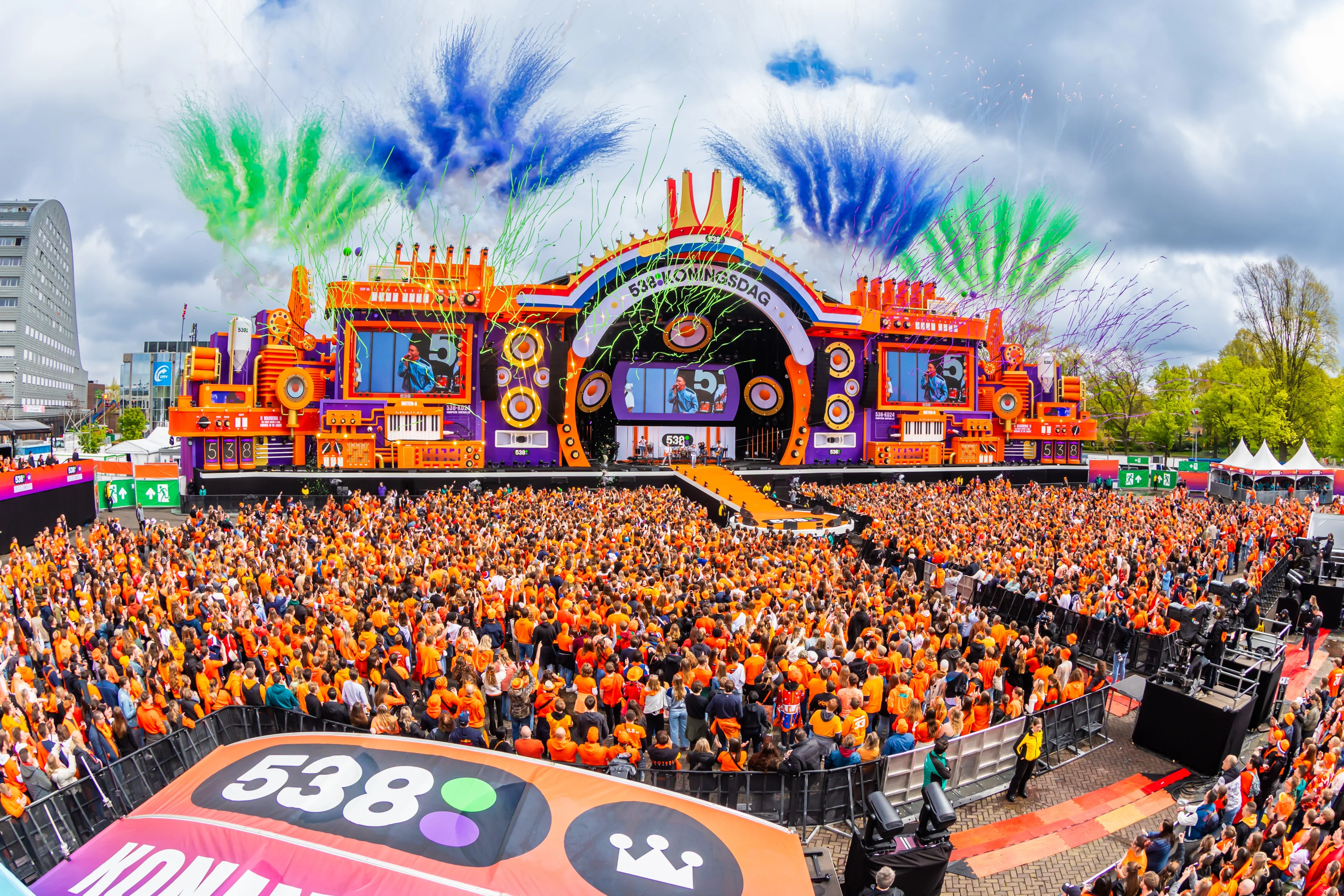 Volledige line-up 538 Koningsdag bekend.