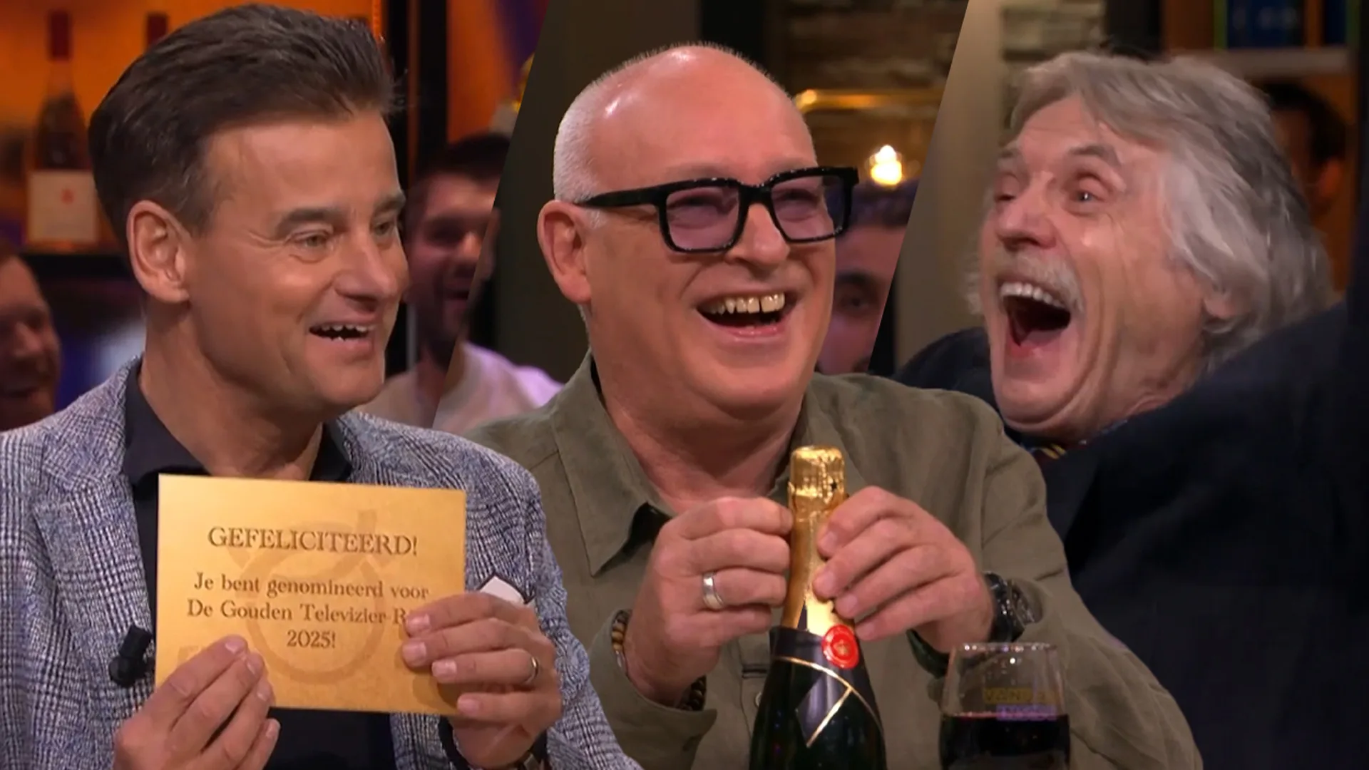 Vijf nominaties voor de Gouden Televizier-Ring 2025.