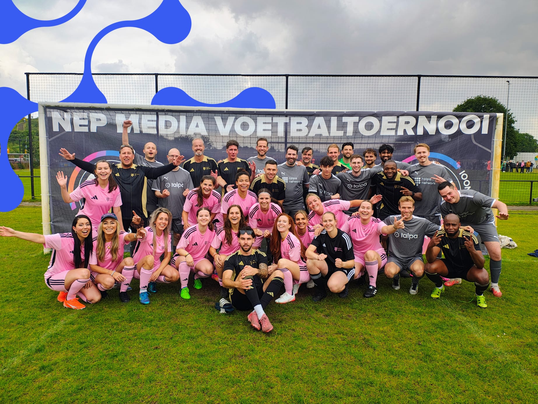 Talpa Network wint NEP Media Voetbaltoernooi.