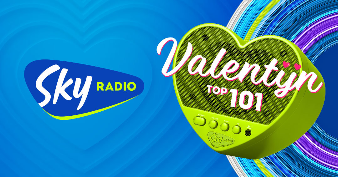 Sky Radio viert de liefde met de Valentijn Top 101.