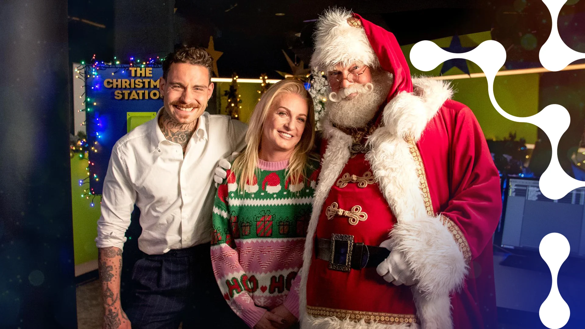 Sky Radio The Christmas Station officieel geopend door Douwe Bob en Miss Montreal.