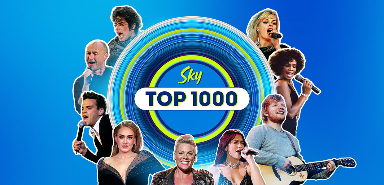 Sky Radio Top 1000 keert terug met een week lang non stop hits.
