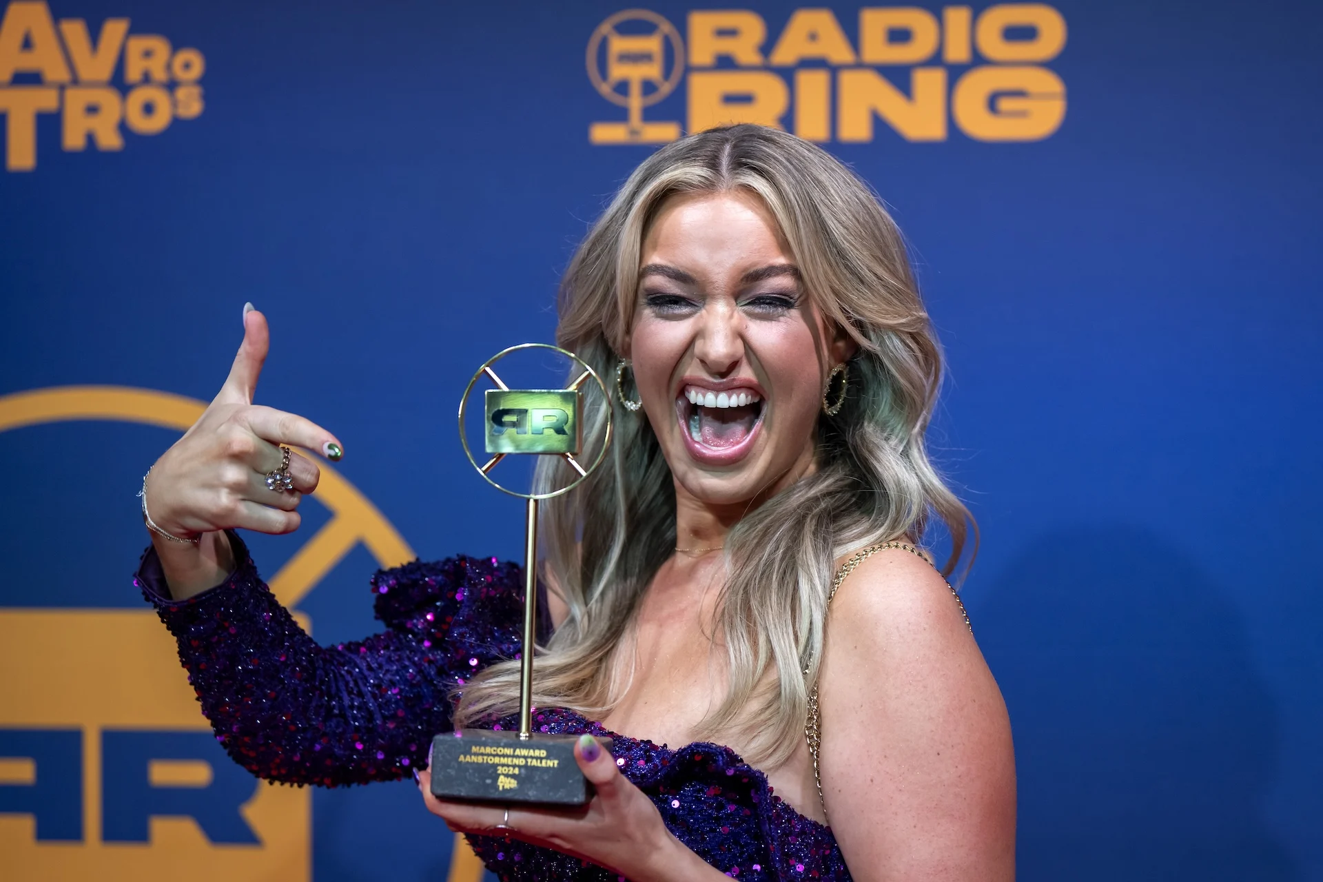 Dubbele winst voor 538 bij de RadioRing: Marconi Award voor Beste Zender én Aanstormend Talent.