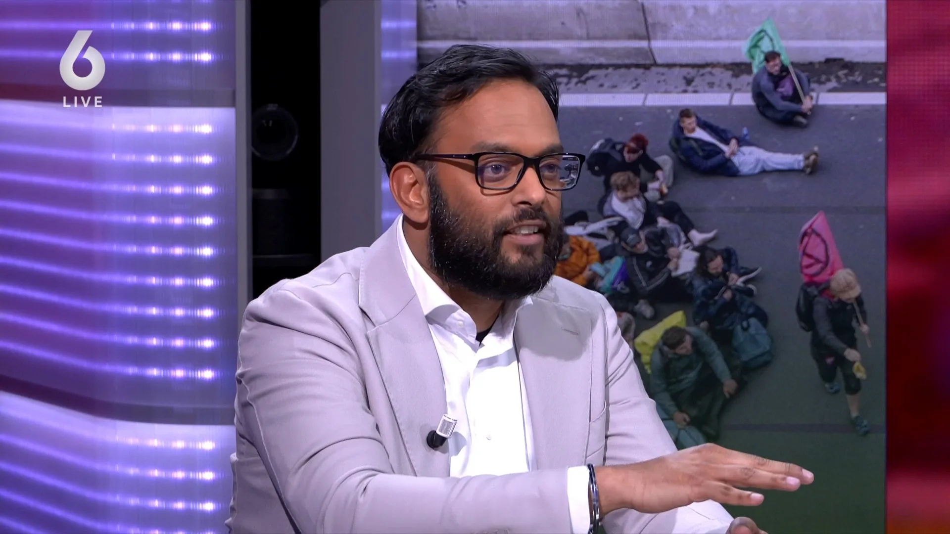 Shashi Roopram: 'Met dit soort extreme protesten verliest Extinction Rebellion zijn bestaansrecht'