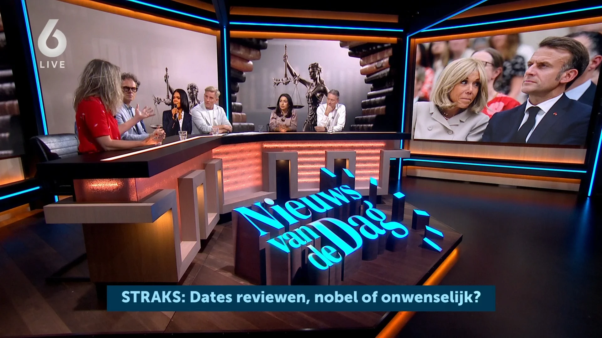 Macron sleept influencer voor de rechter