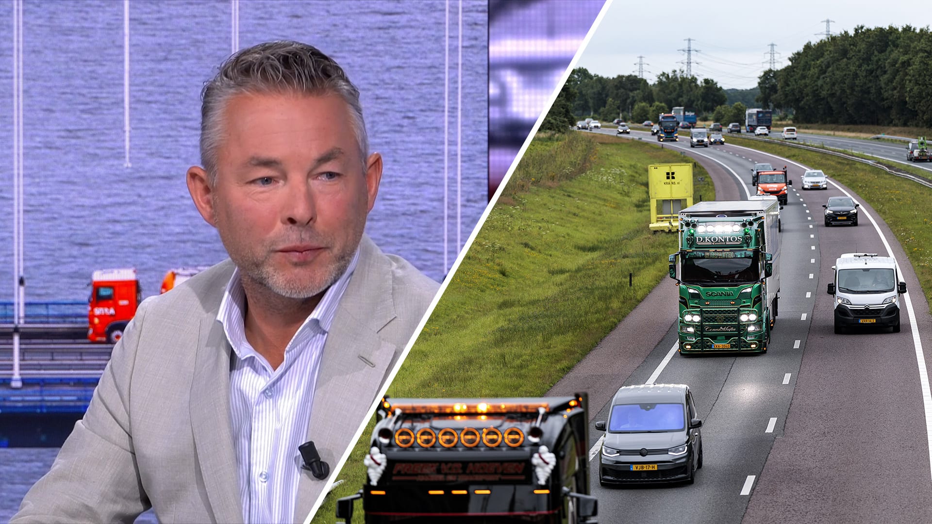 Enorme economische schade voor transportbedrijven door vele wegwerkzaamheden