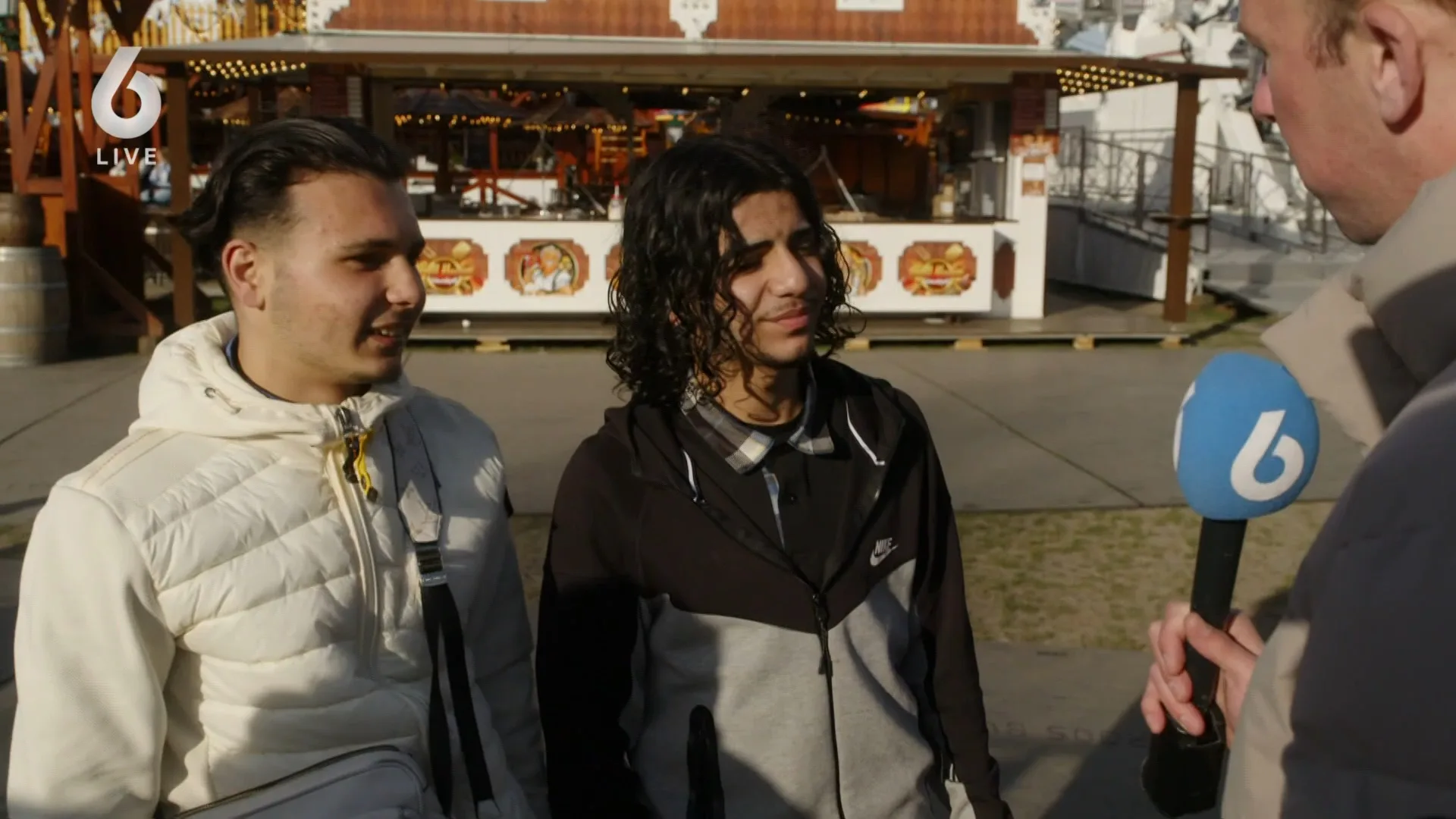 Beveiliging en hoge kosten door reljongeren op de kermis