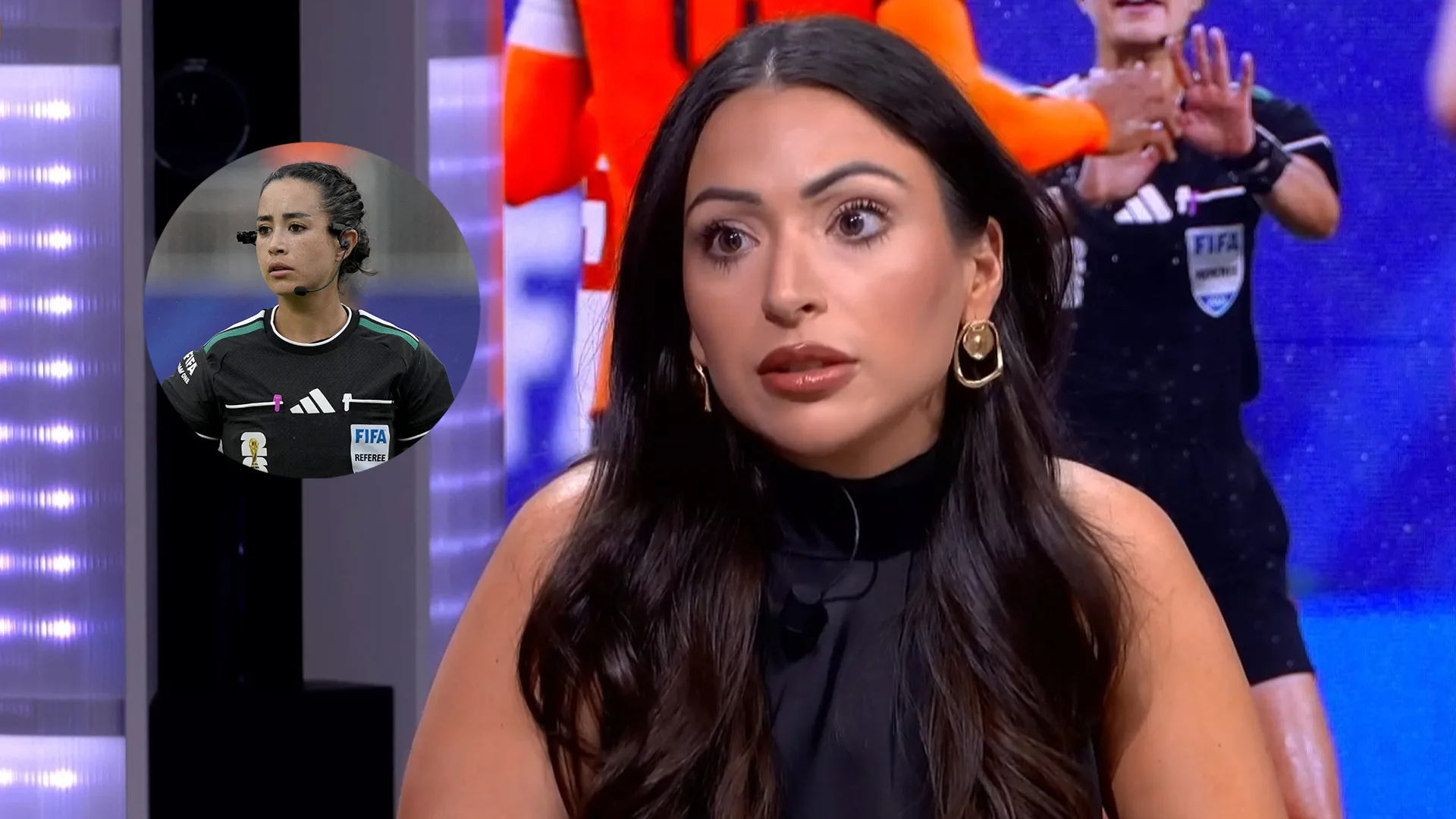 Lale Gül over eerste vrouwelijke scheids bij Oranjewedstrijd: 'Hoop de volgende keer weer'
