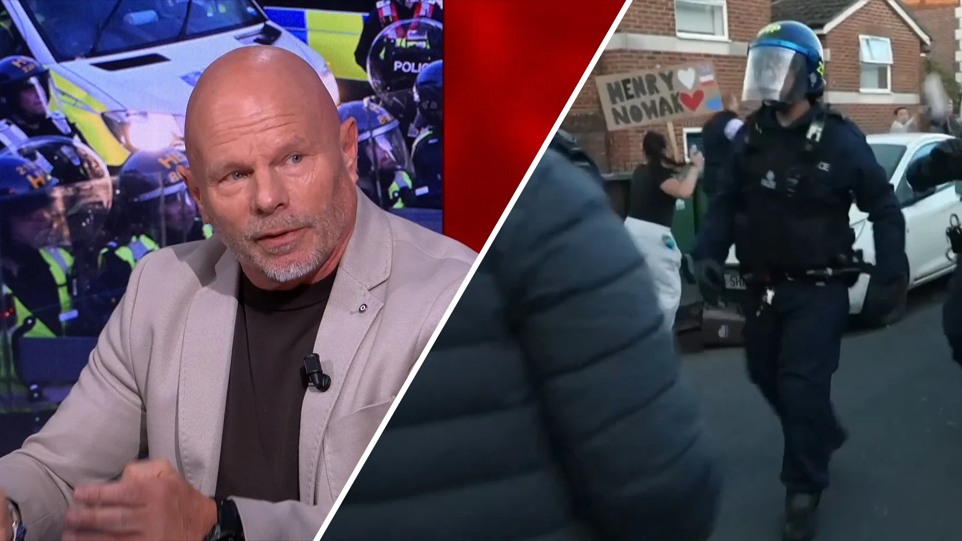 Moord op 18-jarige Henry Nowak leidt tot rellen: 'Britse politie is zó geïndoctrineerd'