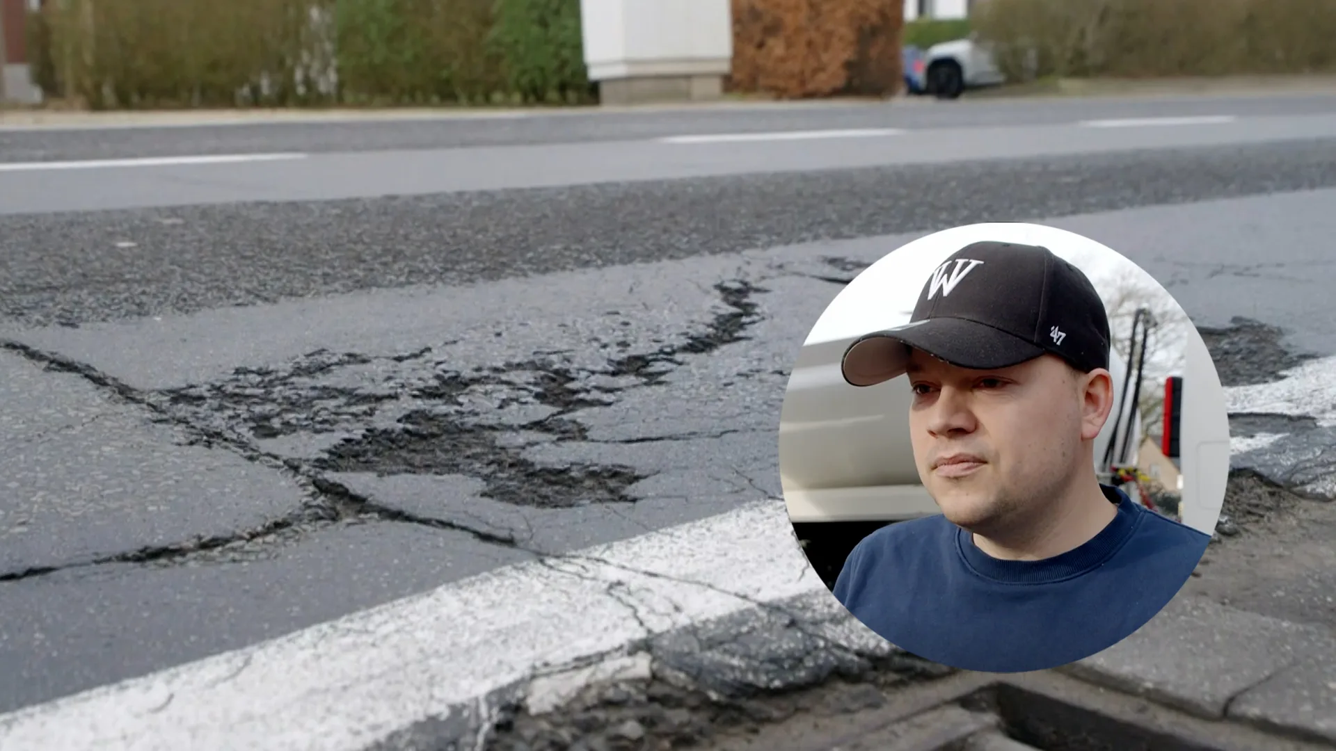 Nederlandse automobilisten over wegdek in België: 'Niet rijbaar'