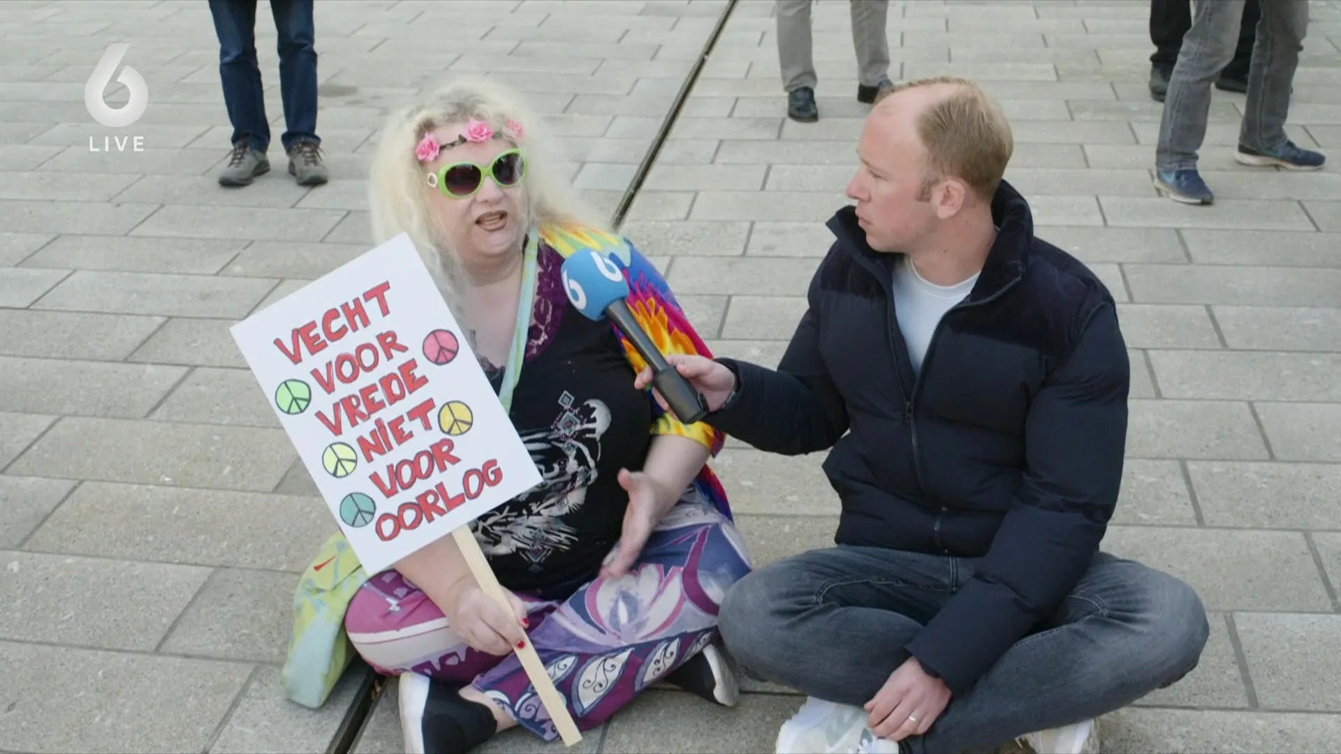 Paasmars in Den Haag: 'Met z'n allen Russisch leren'