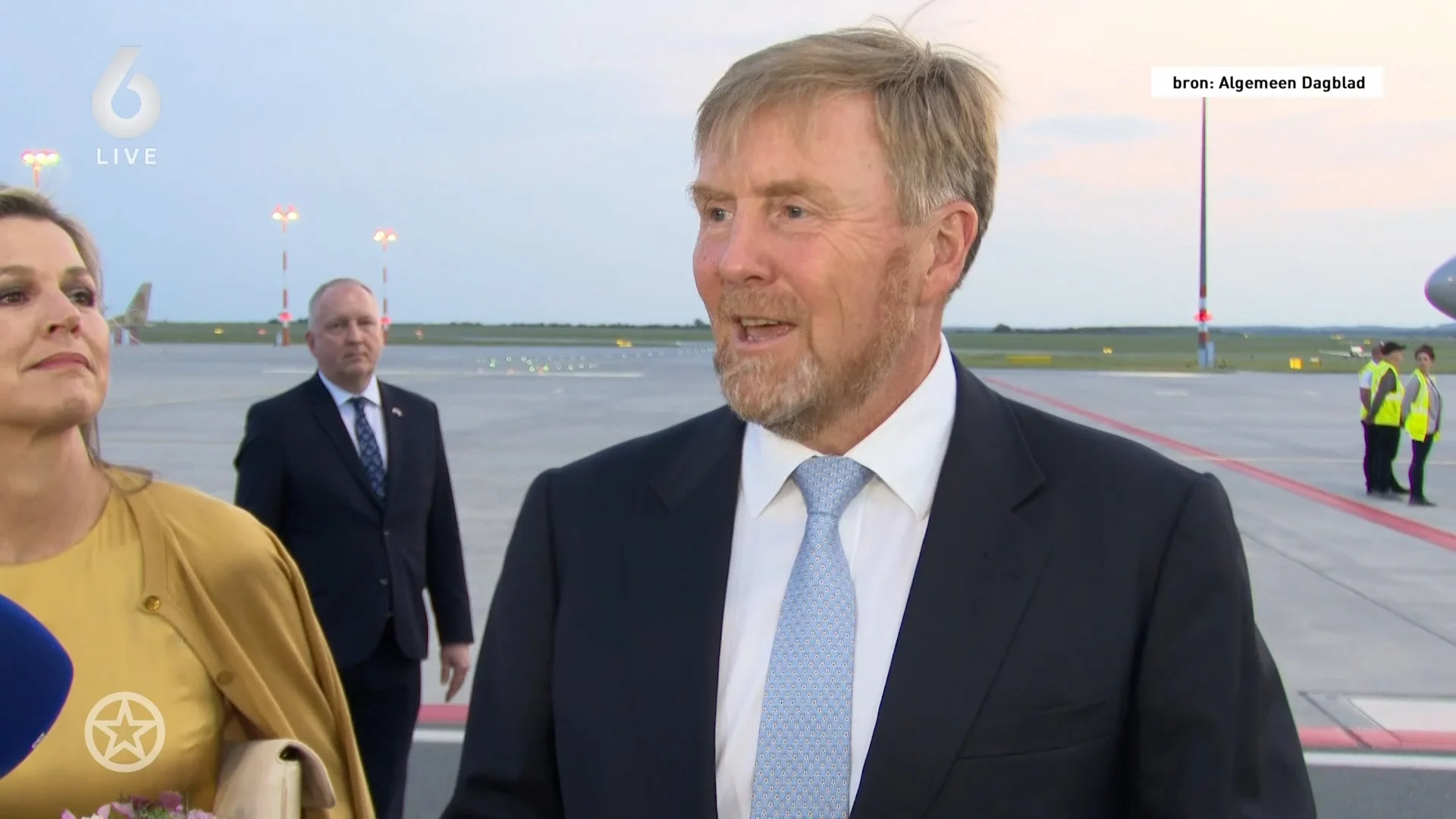 Koning kort staatsbezoek Tsjechië wegens kabinetsval