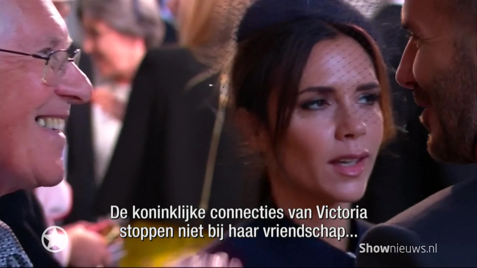 Britse royals gek op Victoria Beckham