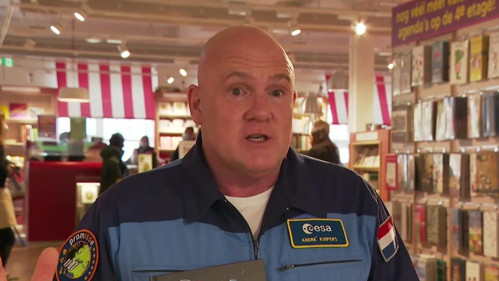 Astronaut André Kuipers zette zijn huwelijk op het spel