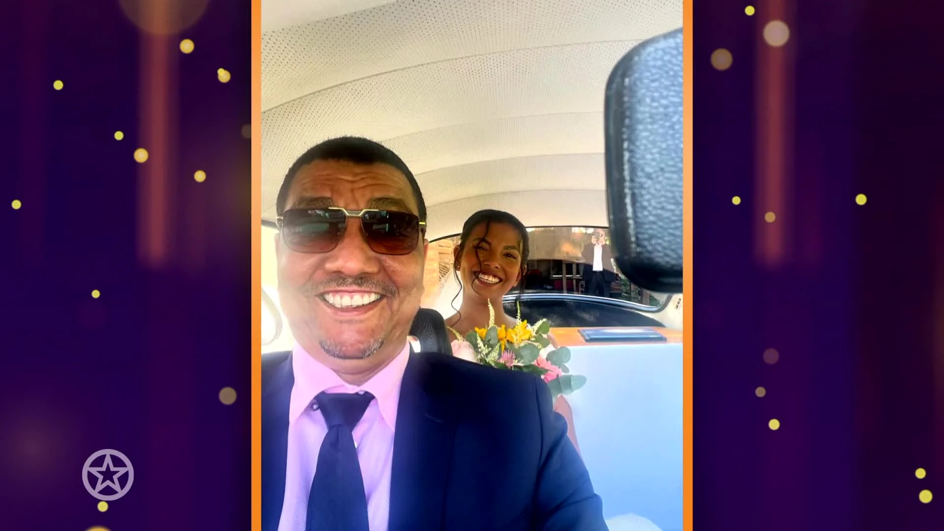 Jörgen Raymann trouwt zijn dochter en schoondochter